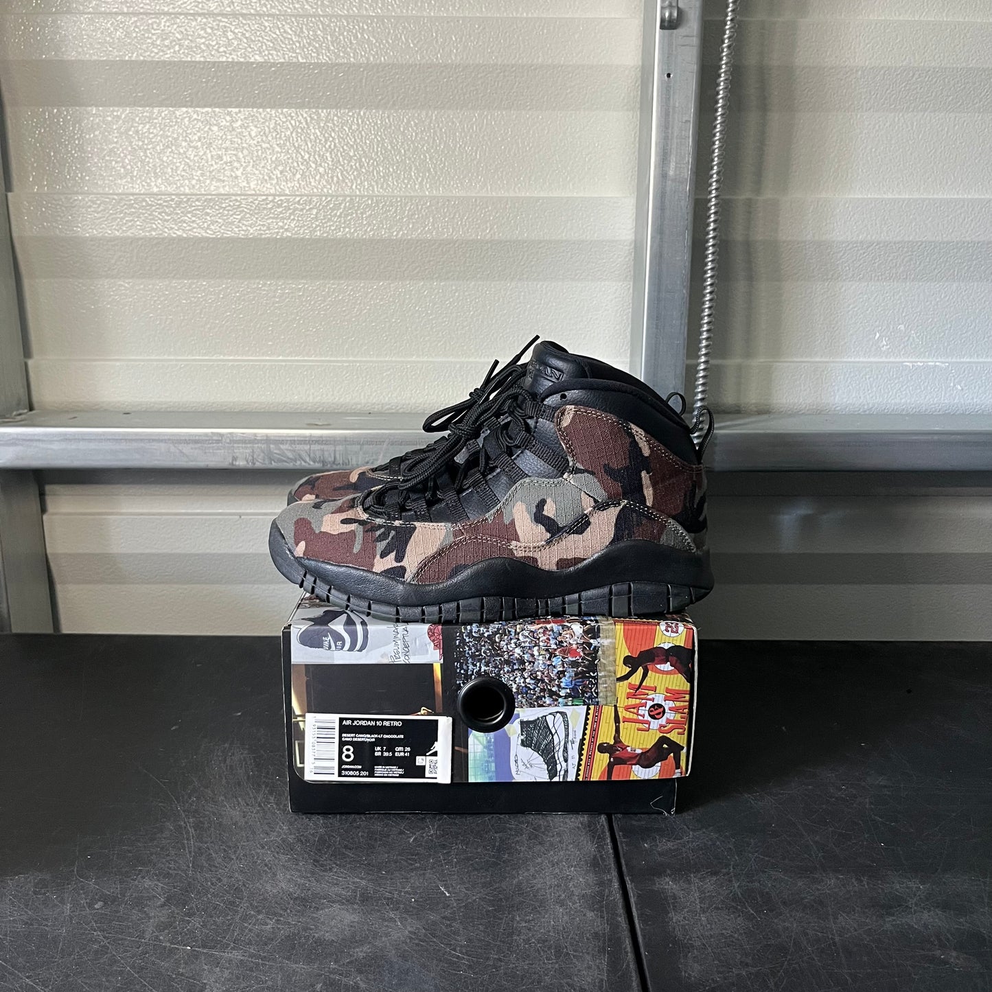 Size 8 - AJ 10 Camo