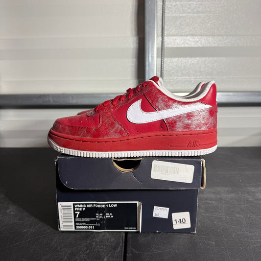 Size 7W - Air Force 1 Low Pre-Valentines