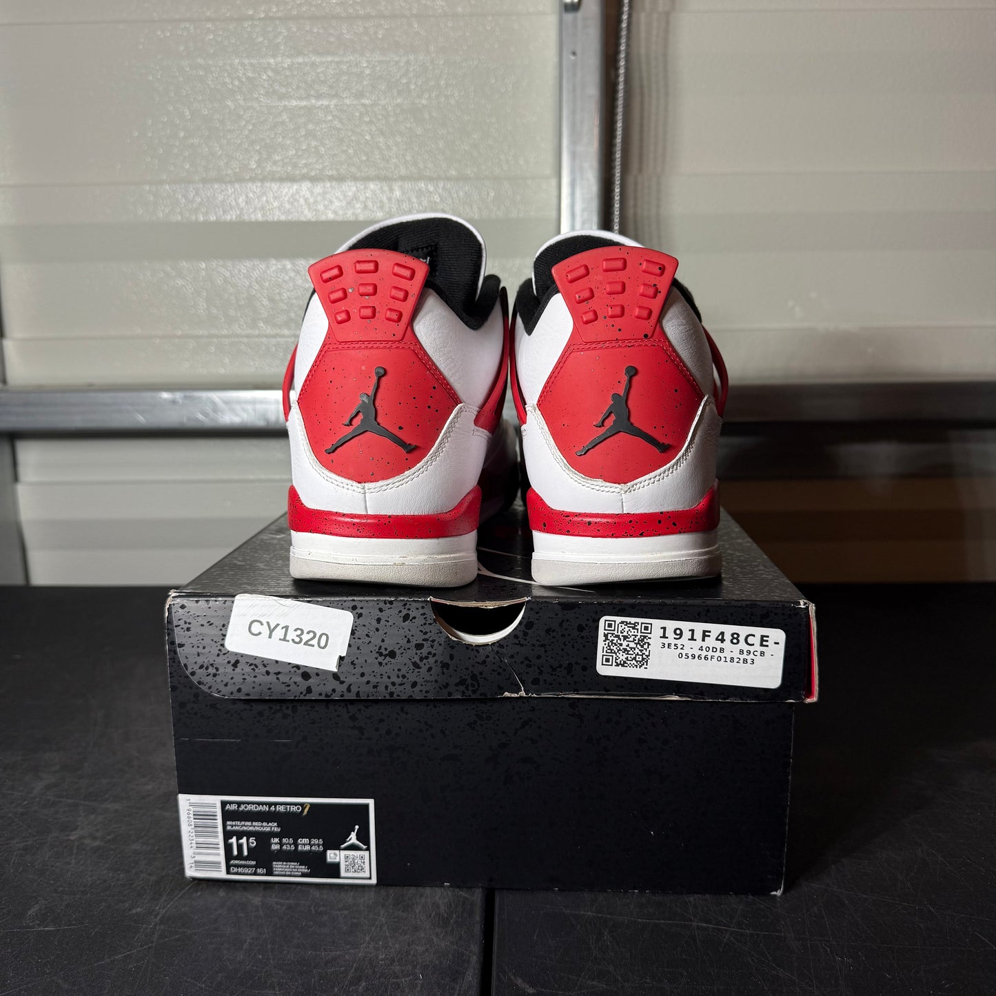 Size 11.5 - AJ 4 Red Cement