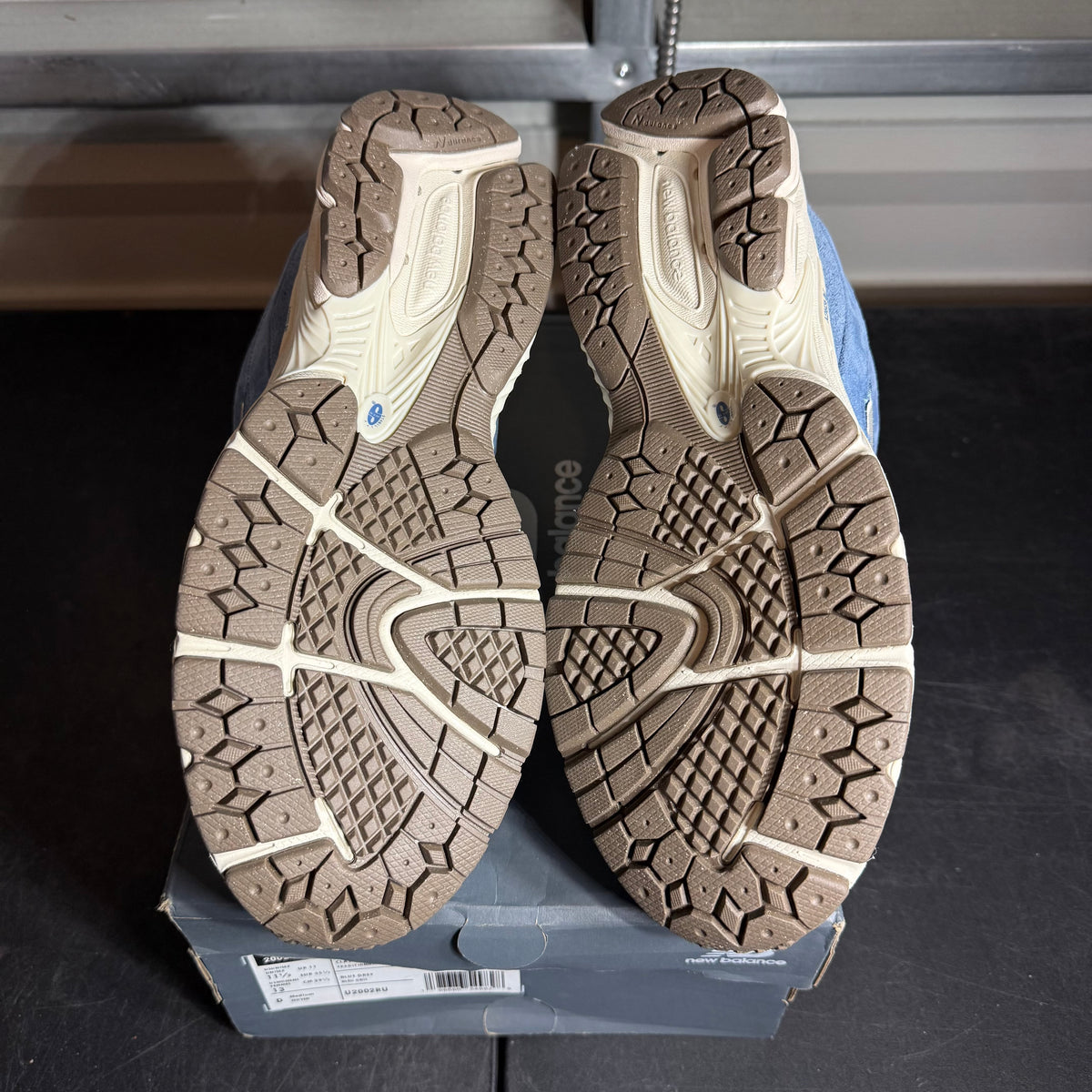 Size 12 - NB 2002R Light Blue/Cream