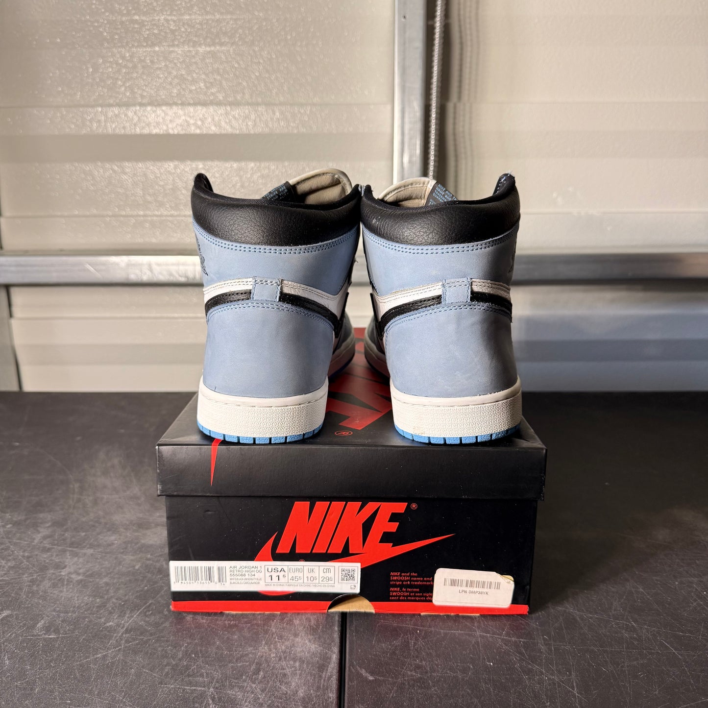 Size 11.5 - AJ 1 University Blue