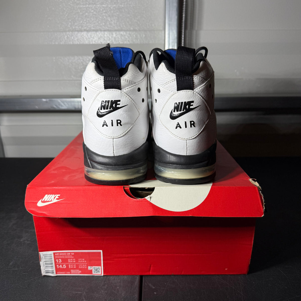 Size 13 - Air Max 2 CB White Old Royal