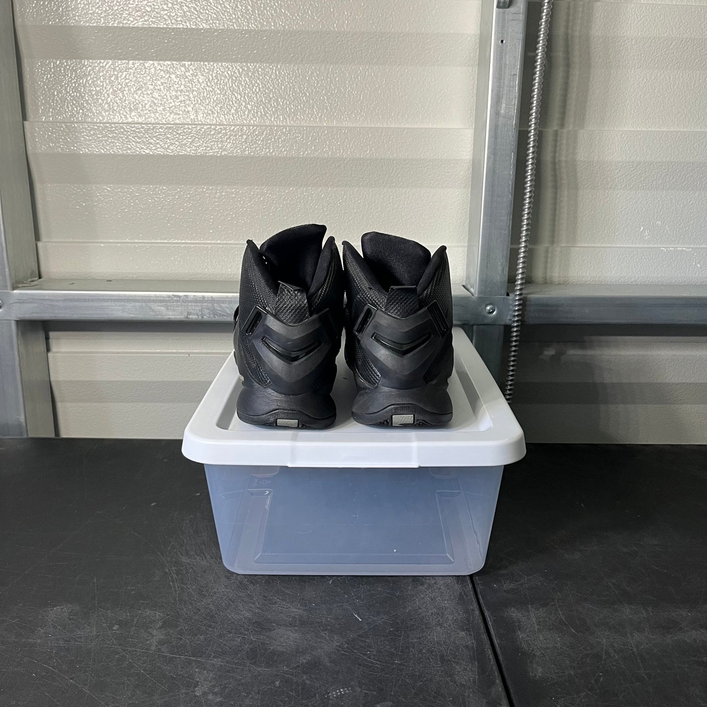 Size 10.5 - Nike LeBron Soldier Black