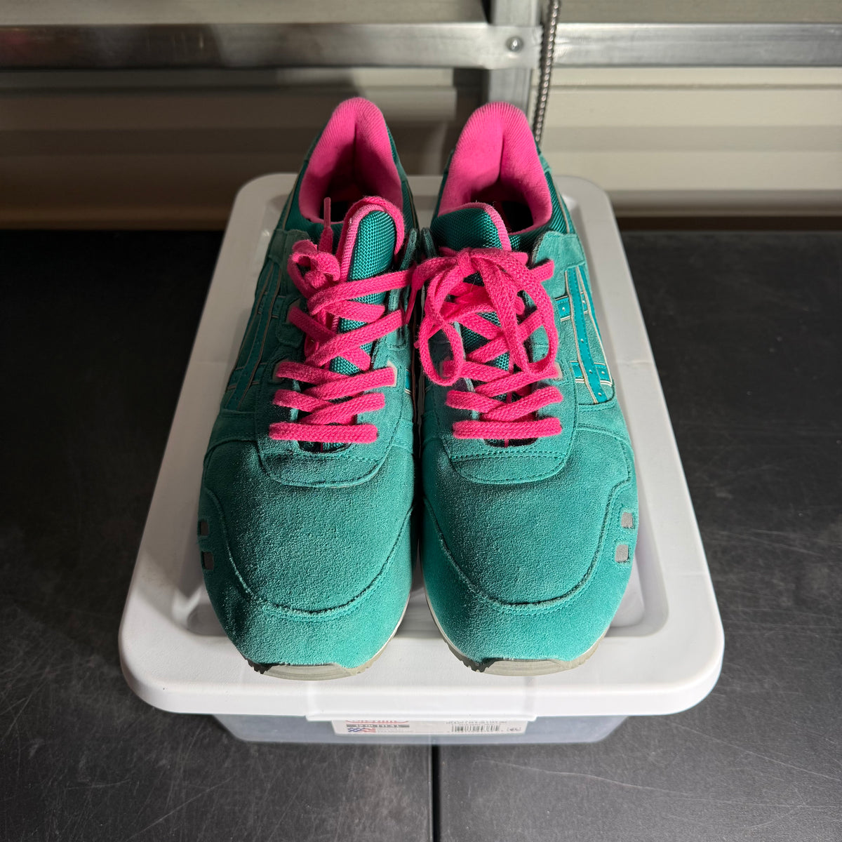 Size 12 - Asics Gel Lyte 3 Tropical Green nb