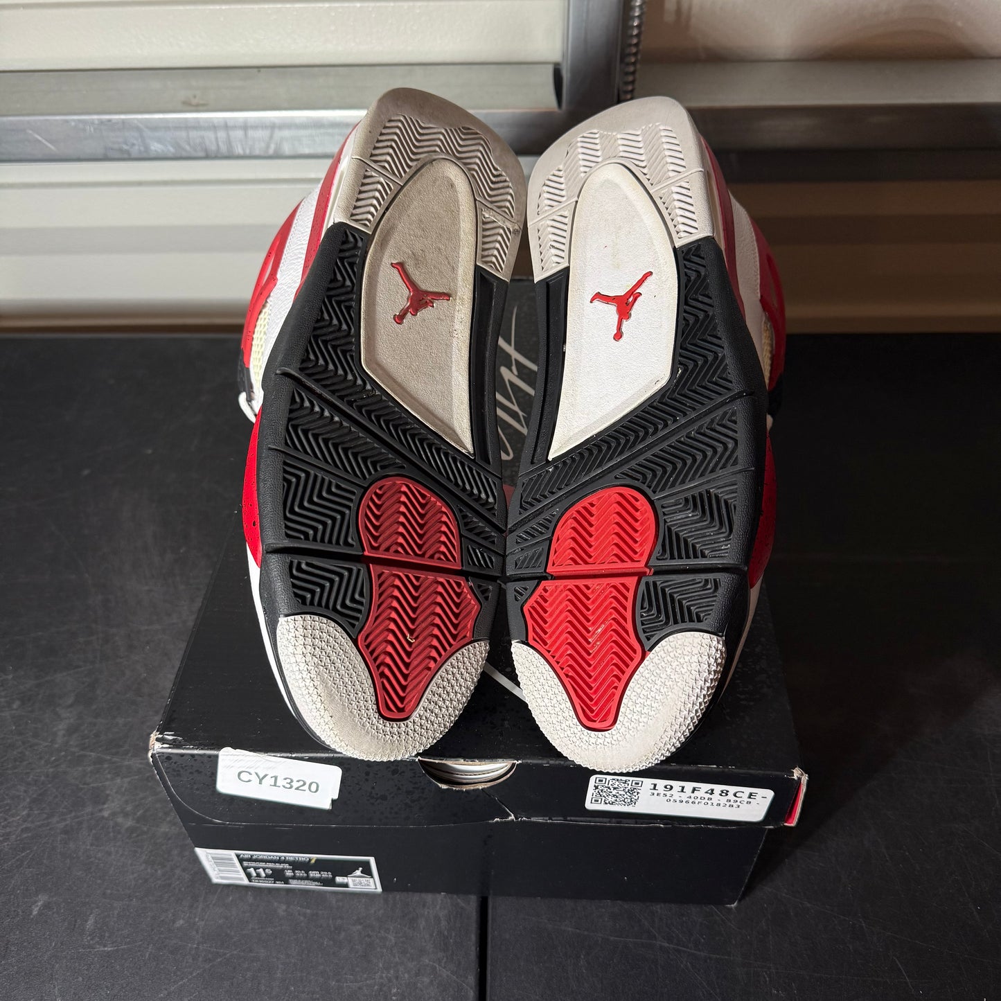 Size 11.5 - AJ 4 Red Cement
