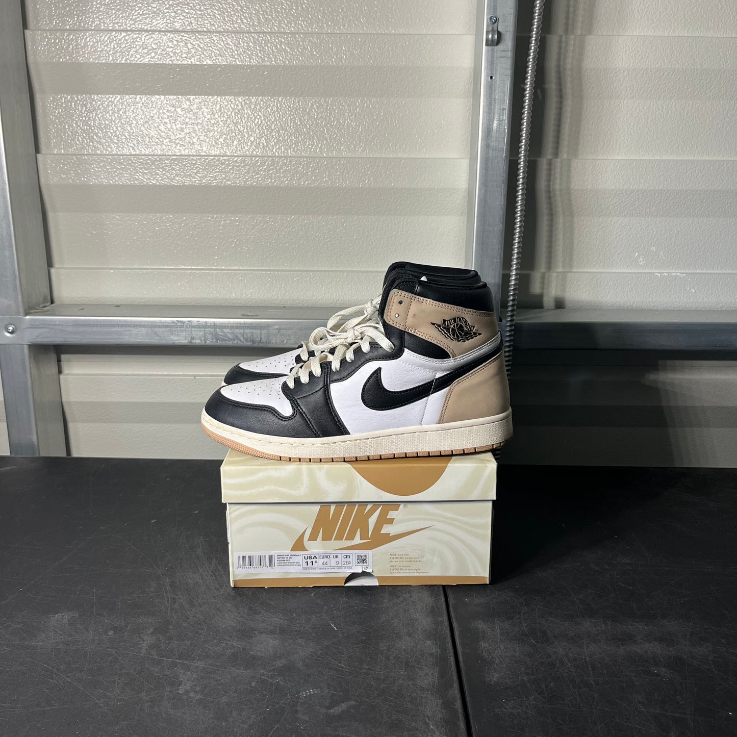 Size 11.5W - AJ 1 Latte