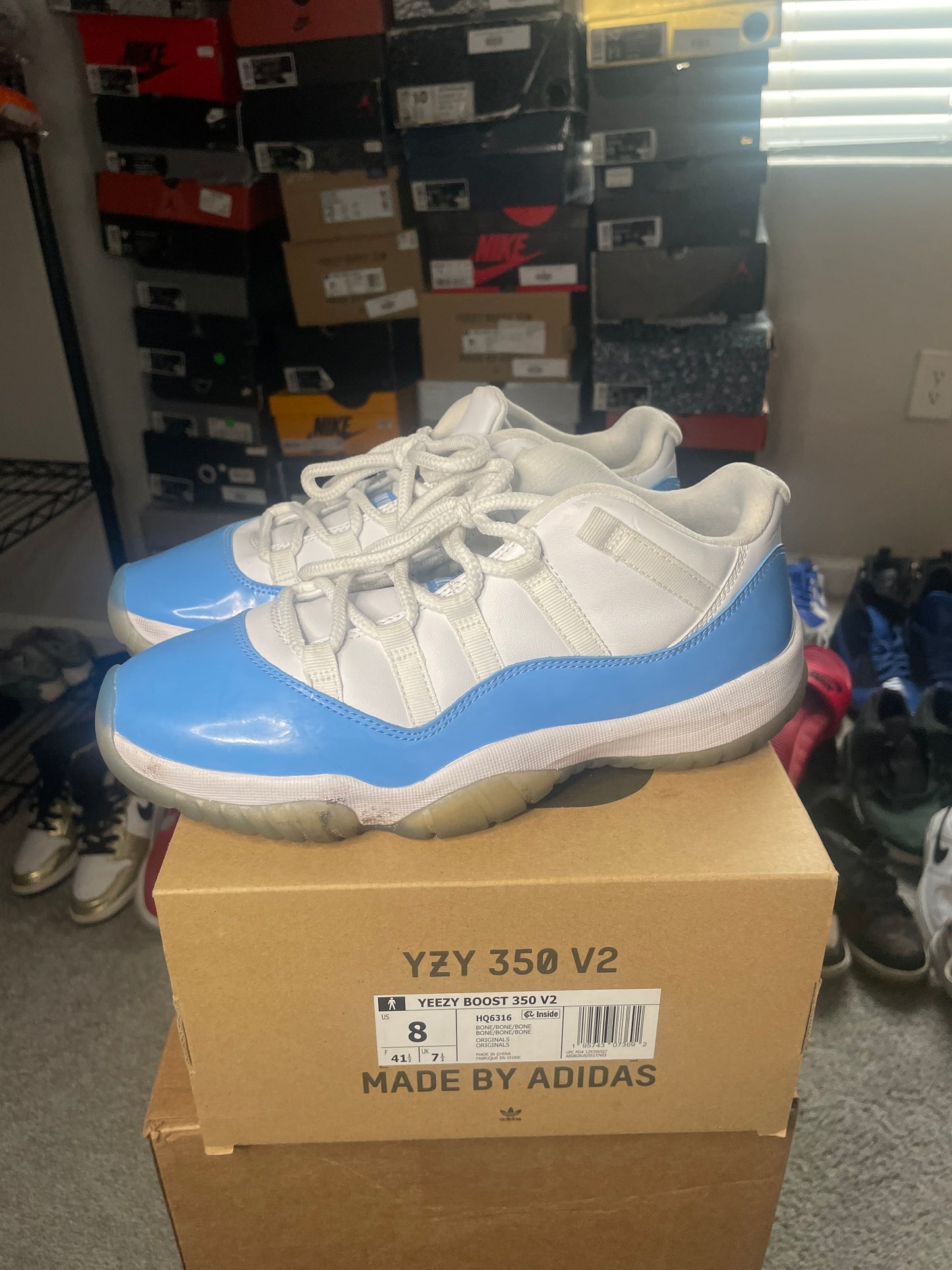 Size 8 - Jordan 11 Retro Low UNC 2017