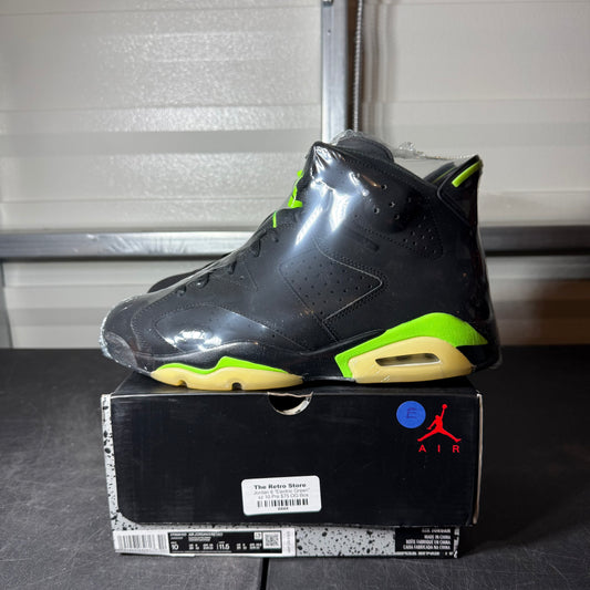 Size 10 - AJ 6 Electric Green