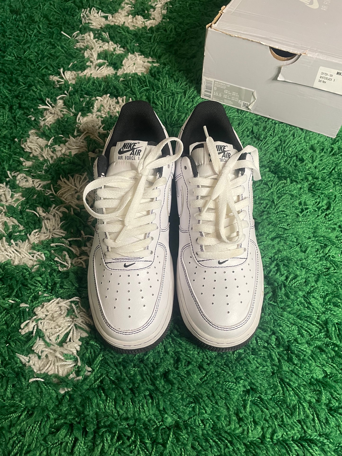 Size 9 - Nike Air Force 1 '07 Contrast Stitch