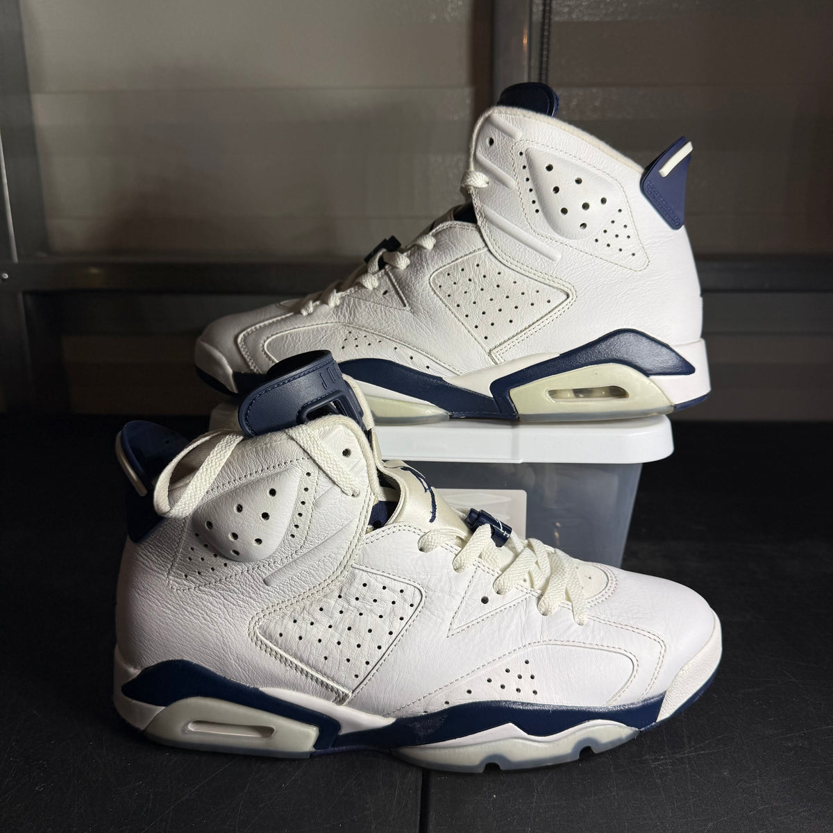 Size 12 - AJ 6 Midnight Navy