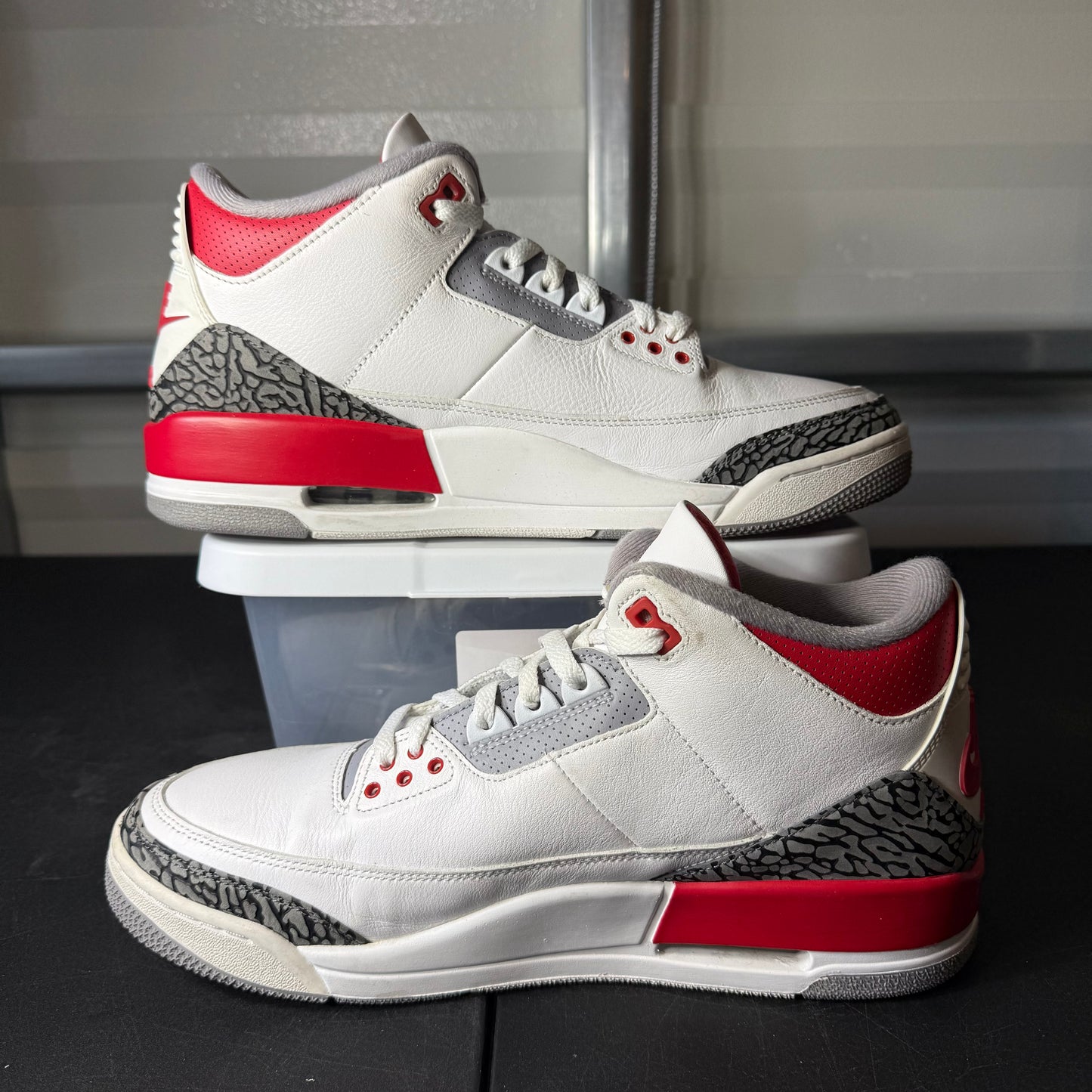 Size 12 - AJ 3 Fire Red