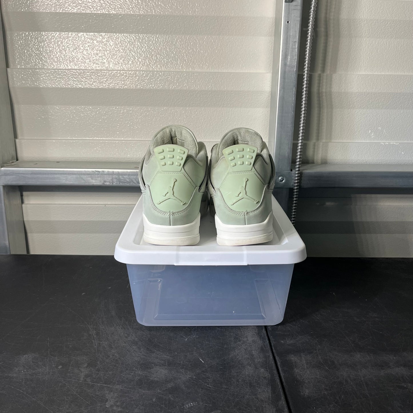 Size 11.5W - AJ 4 Seafoam