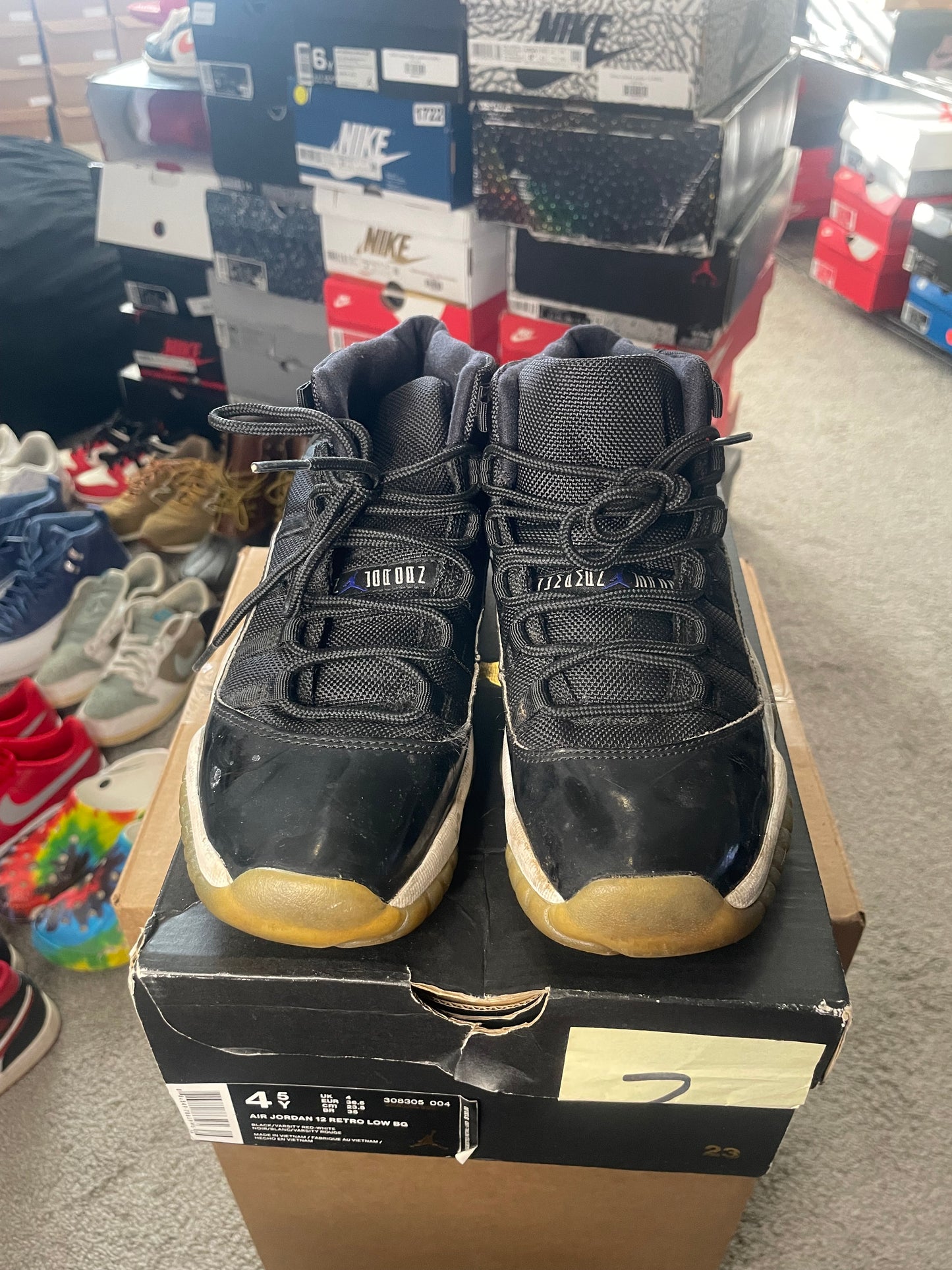 Size 4.5 - Jordan 11 Retro High Space Jam