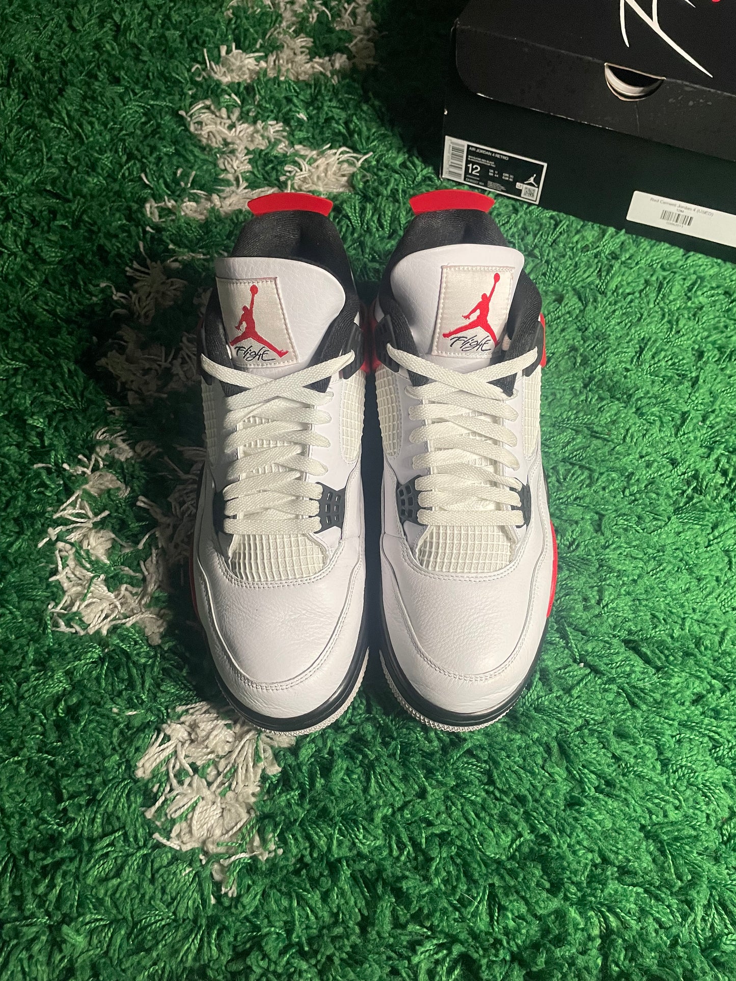 Size 12 - Jordan 4 Retro Mid Red Cement