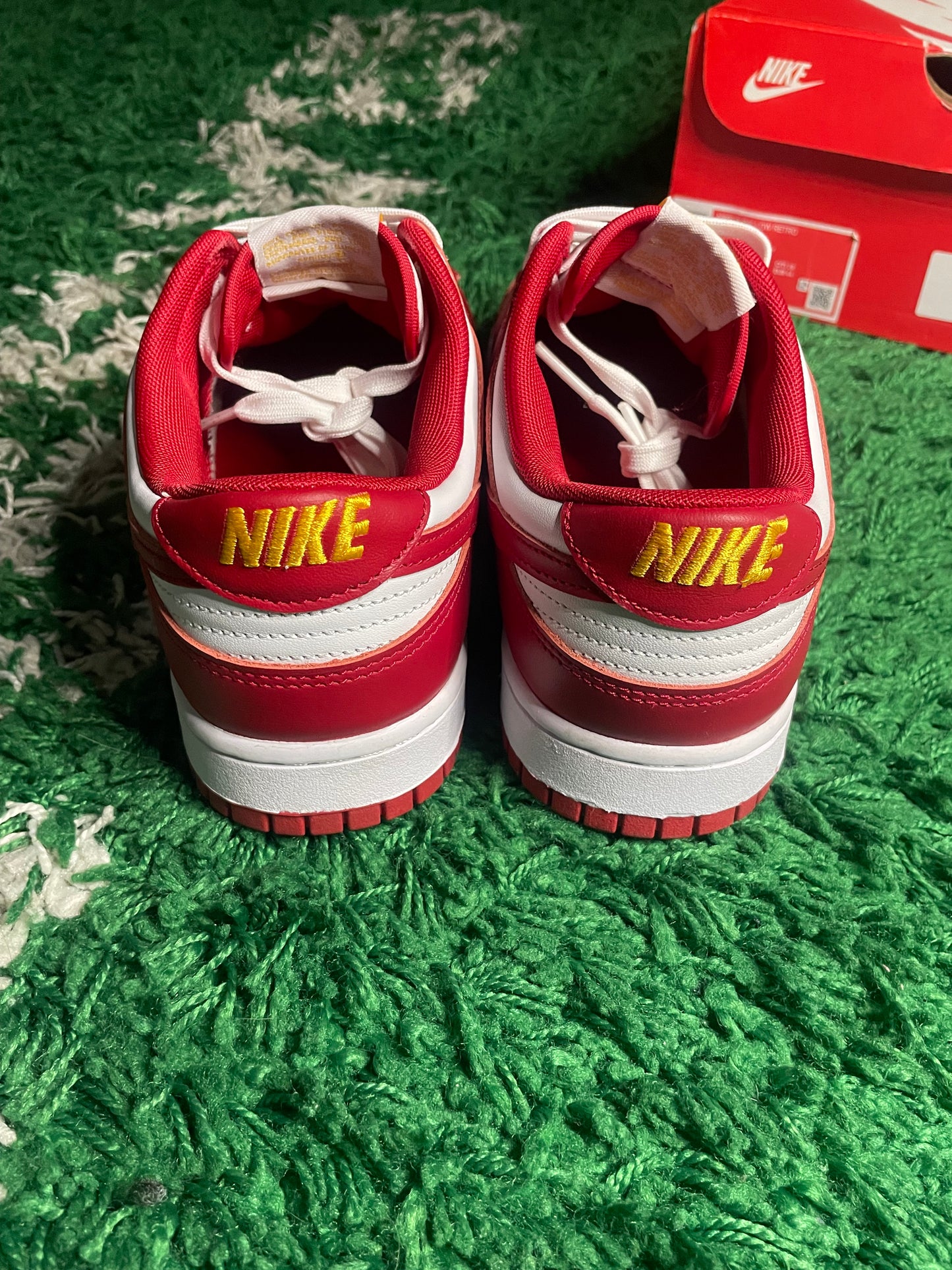 Size 10 - Nike Dunk Low Gym Red