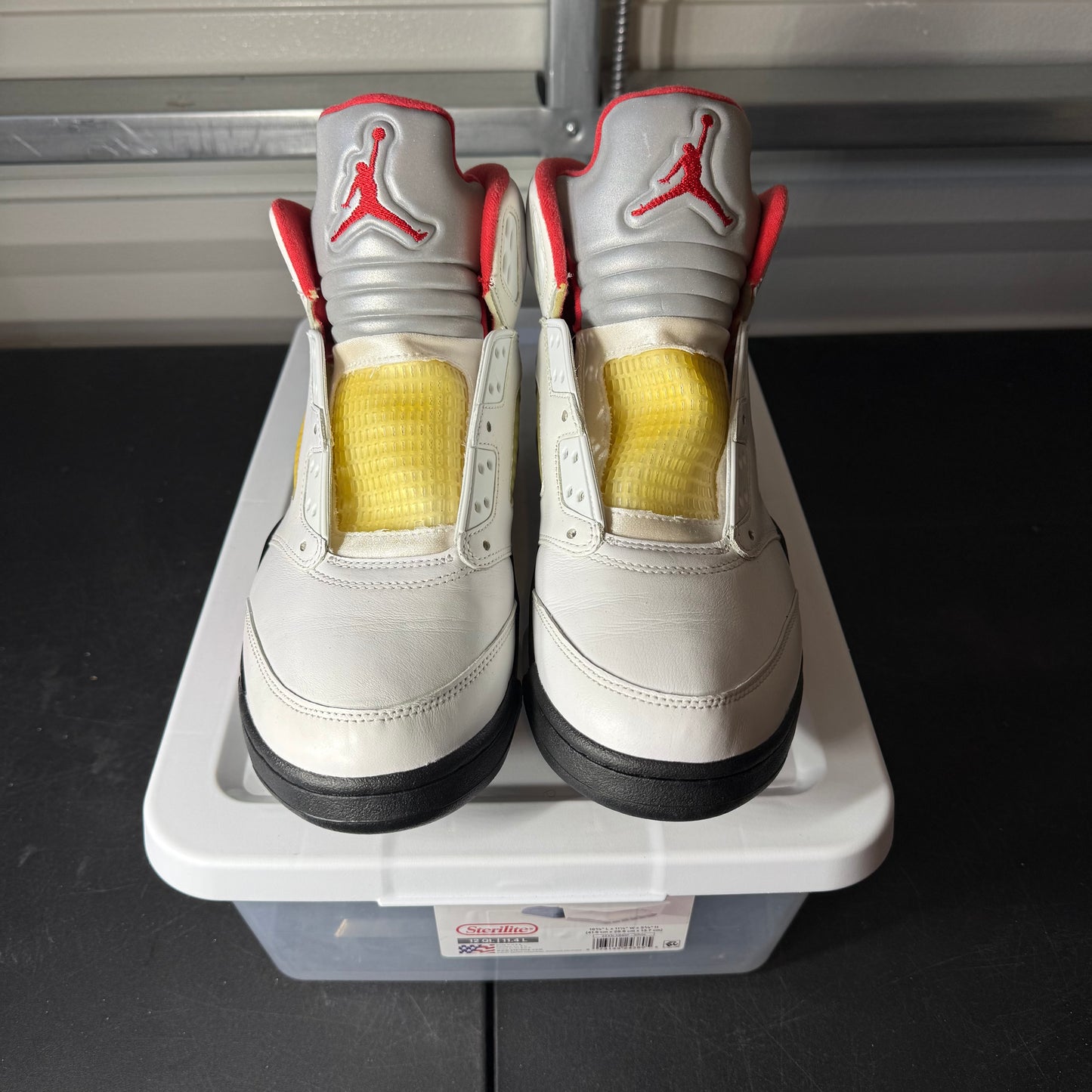 Size 10.5 - AJ 5 Fire Red