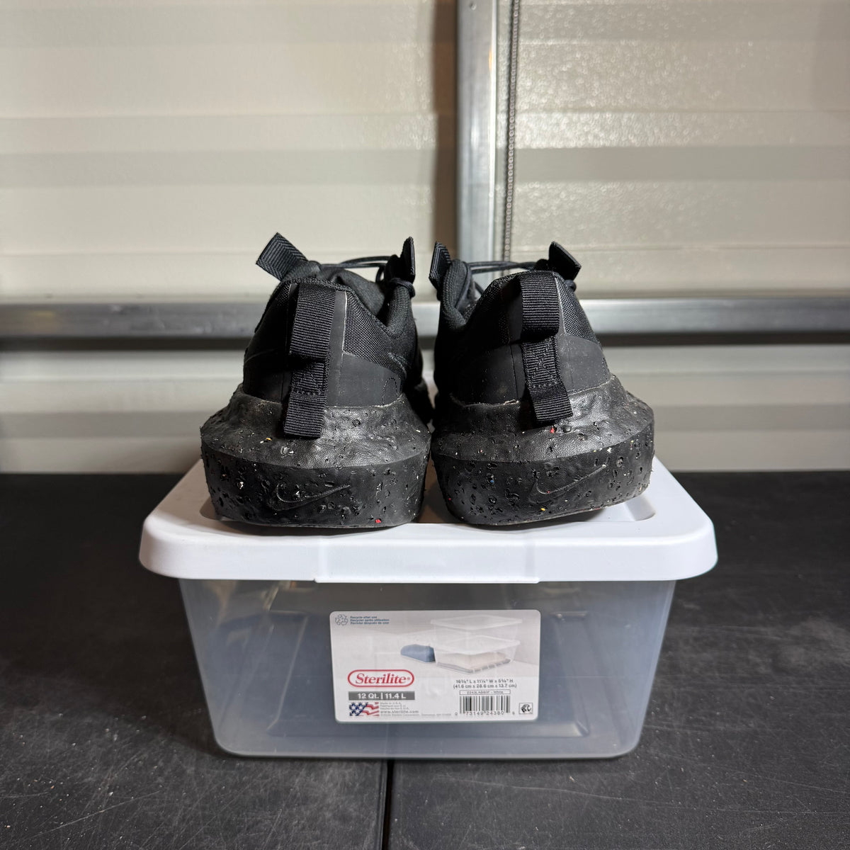 Size 12.5 - Crater Impact Black/Barely Volt Low