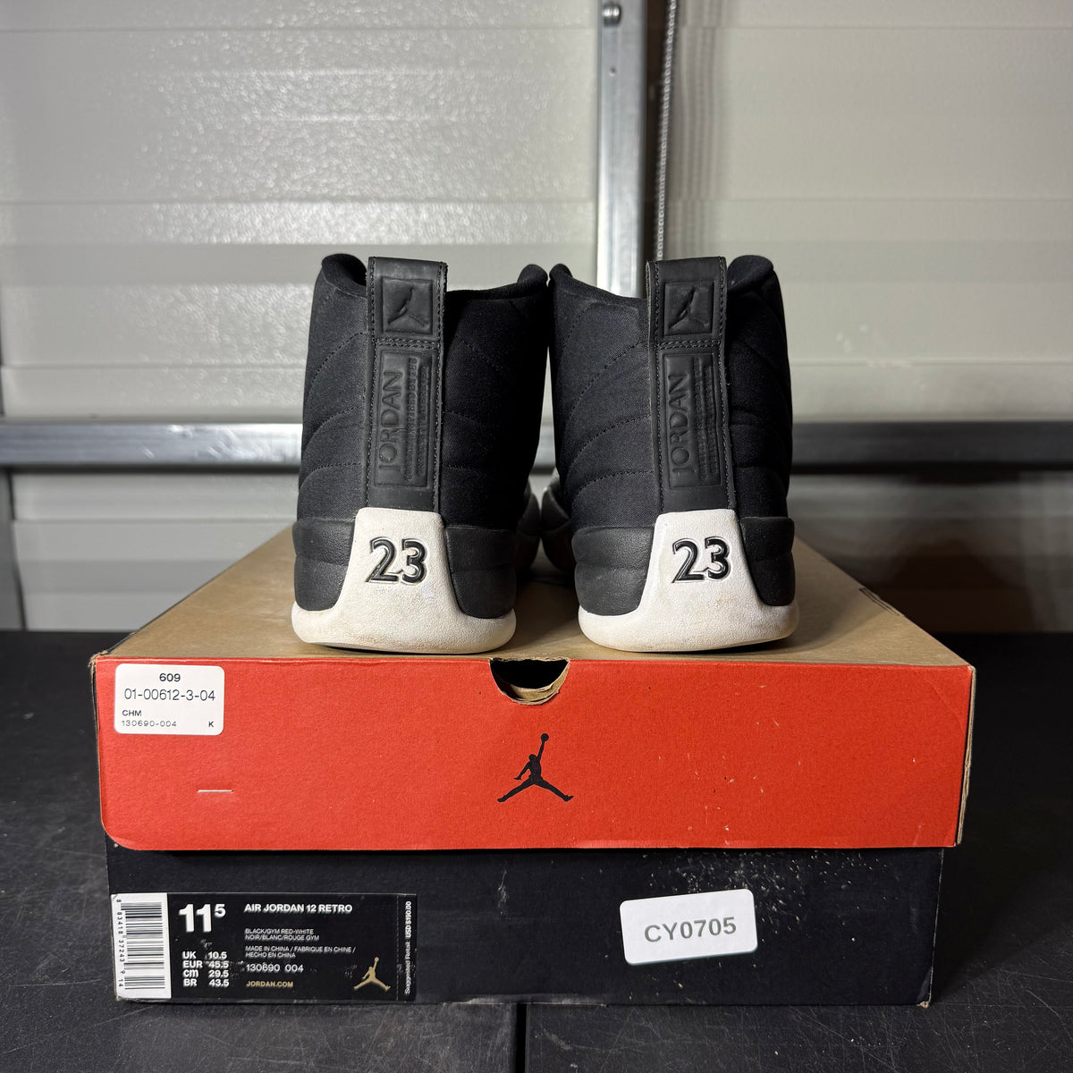 Size 11.5 - AJ 12 Nylon