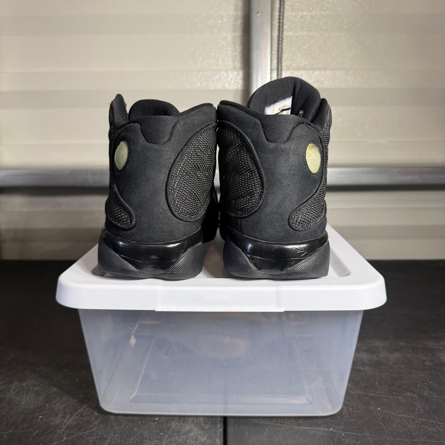 Size 10 - AJ 13 Black Cat