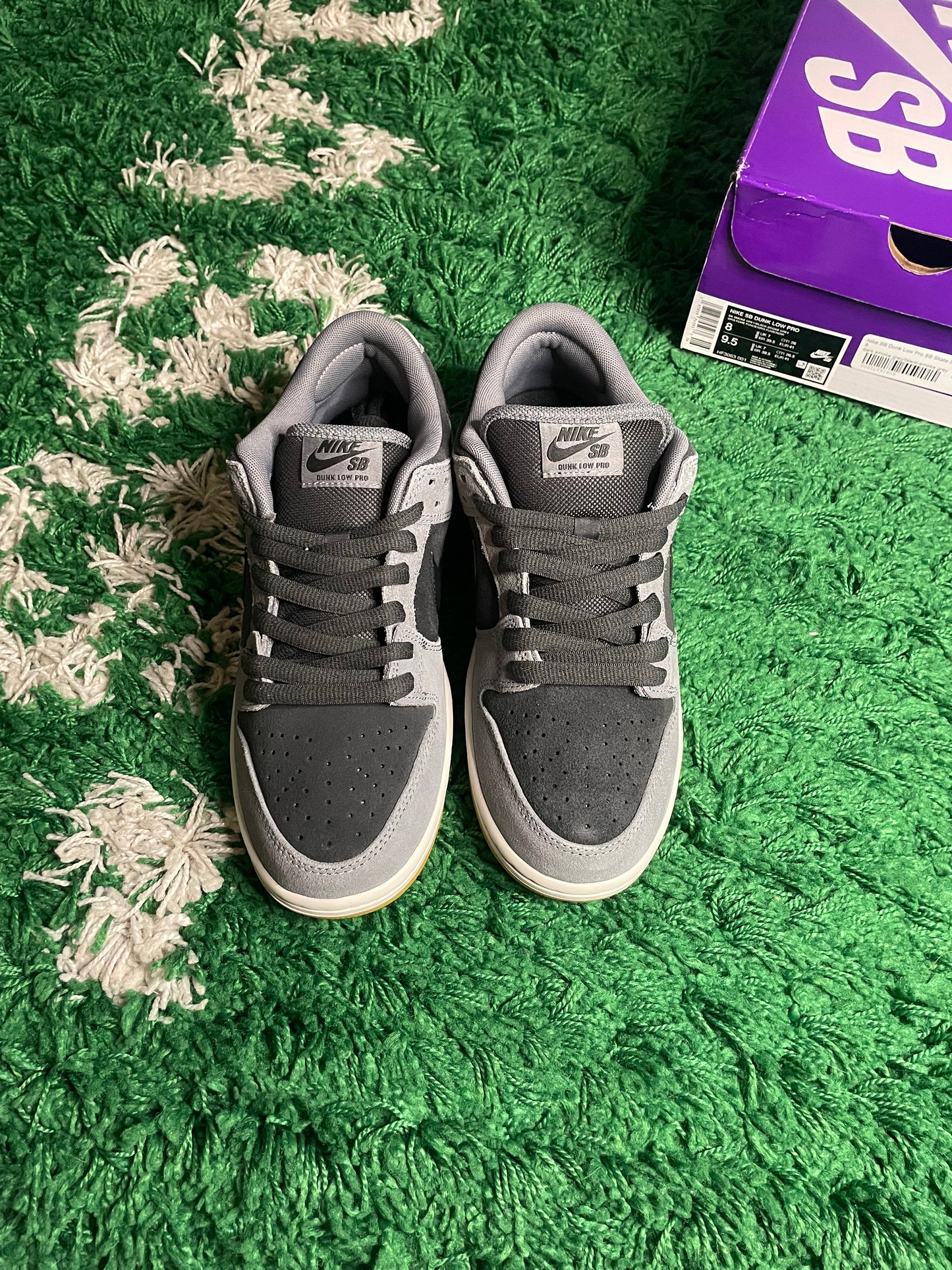 Size 8 - Nike Dunk SB Low Dark Smoke Grey
