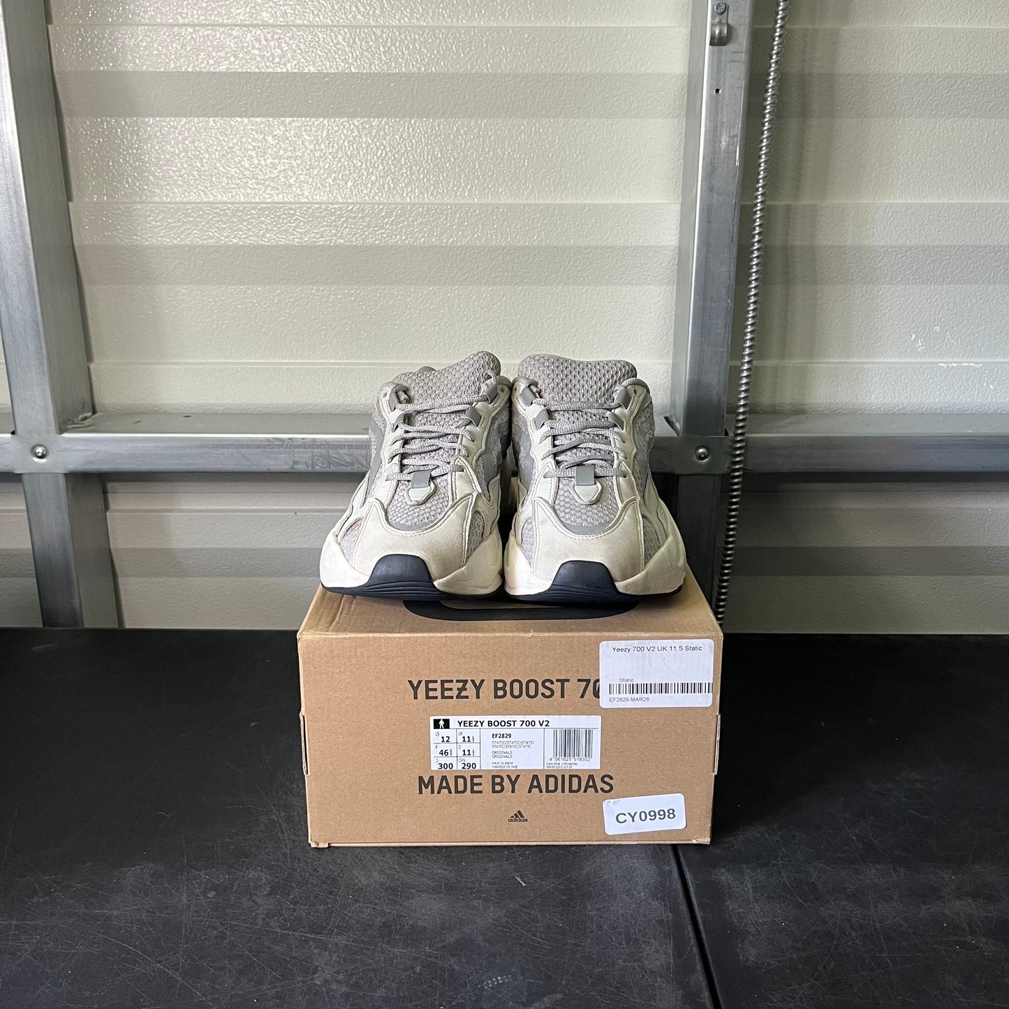 Size 12 - Yeezy 700 Static