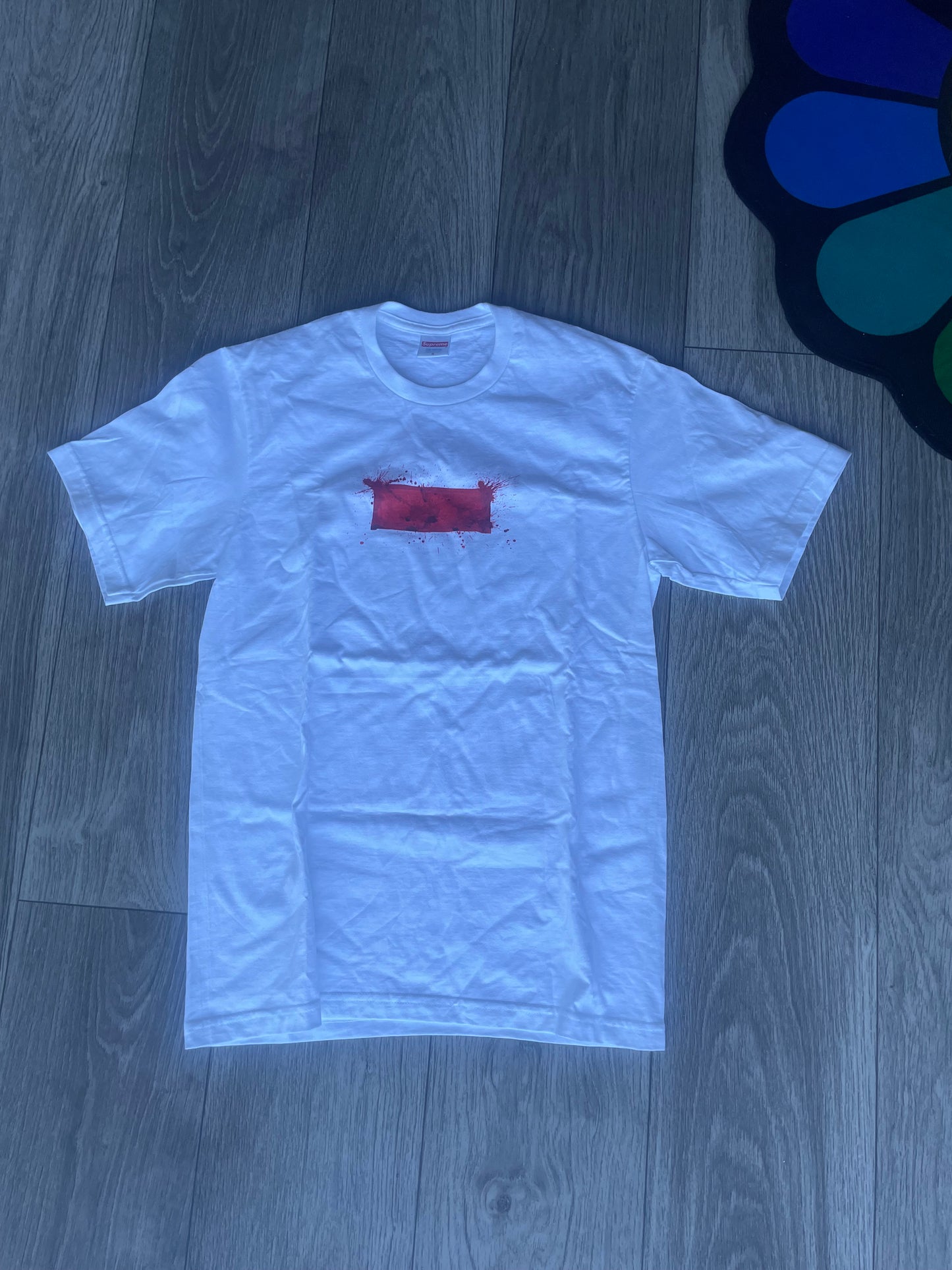 Supreme Ralph Stedman White Box Logo Small