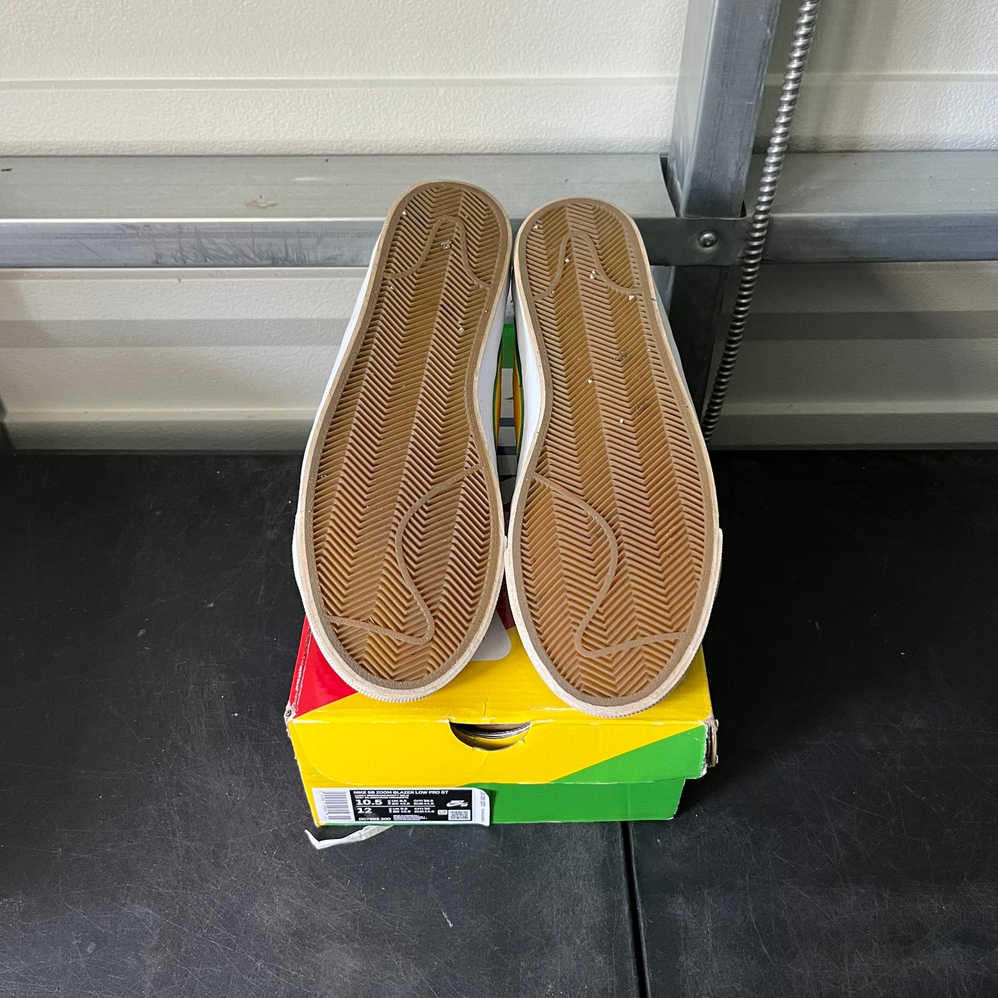 Size 10.5 - Nike Blazer Low Lucky Green University Gold