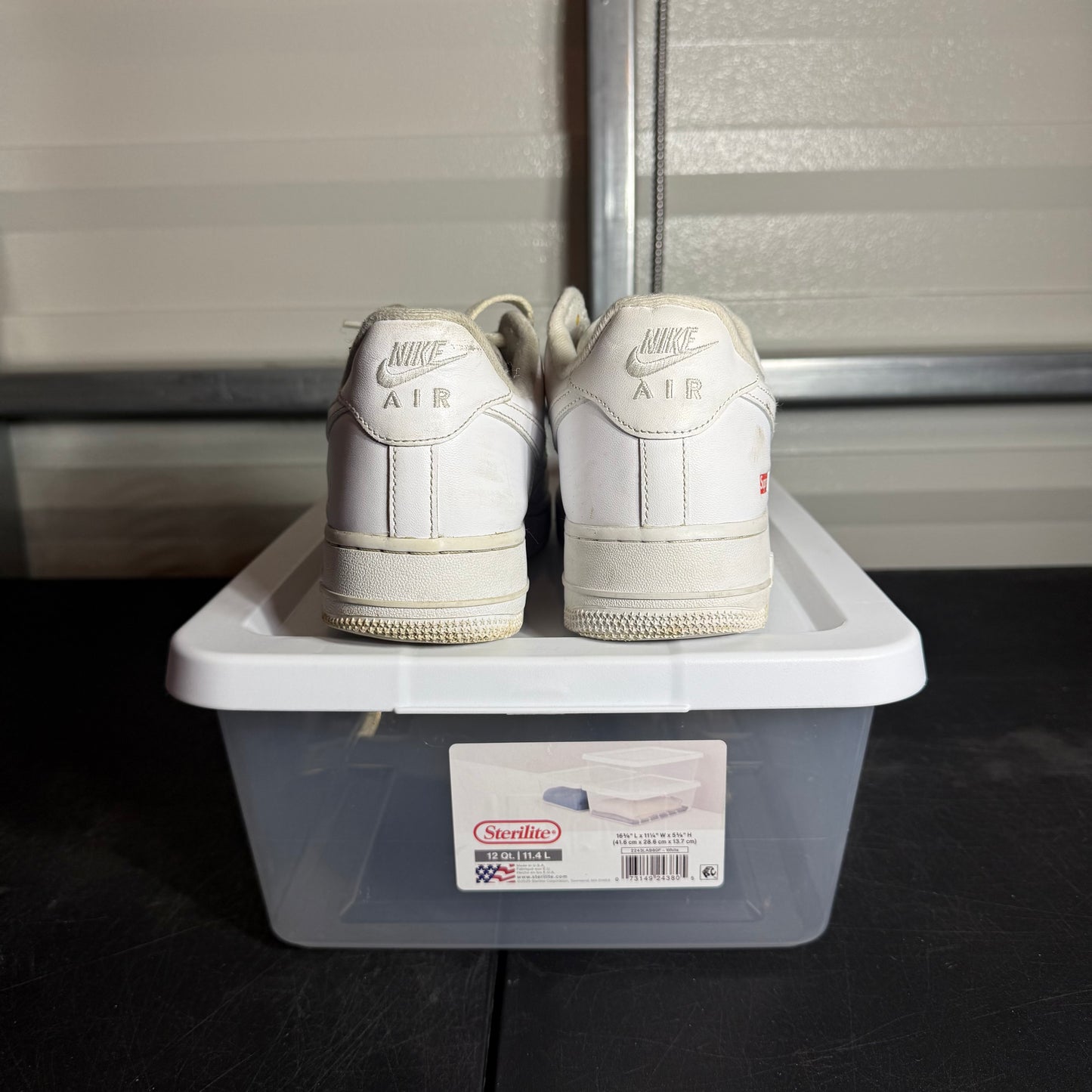 Nike Supreme White Air Force 1 (Sizes 8.5 & 9.5)