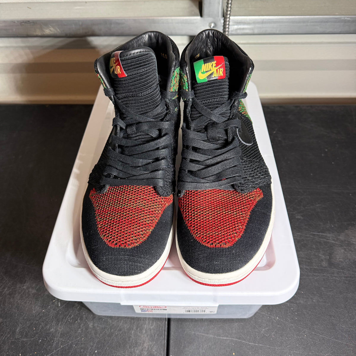 Size 12 - AJ 1 Retro Flyknit High BHM