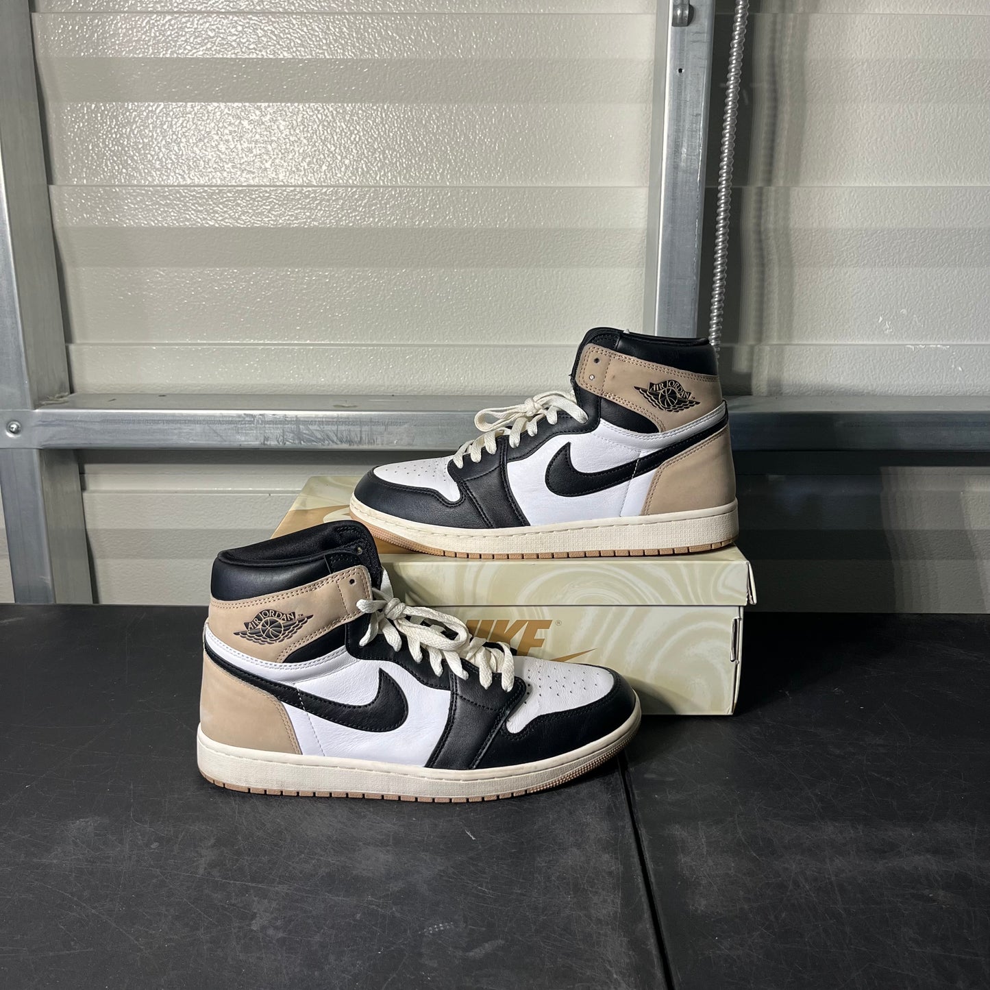 Size 11.5W - AJ 1 Latte