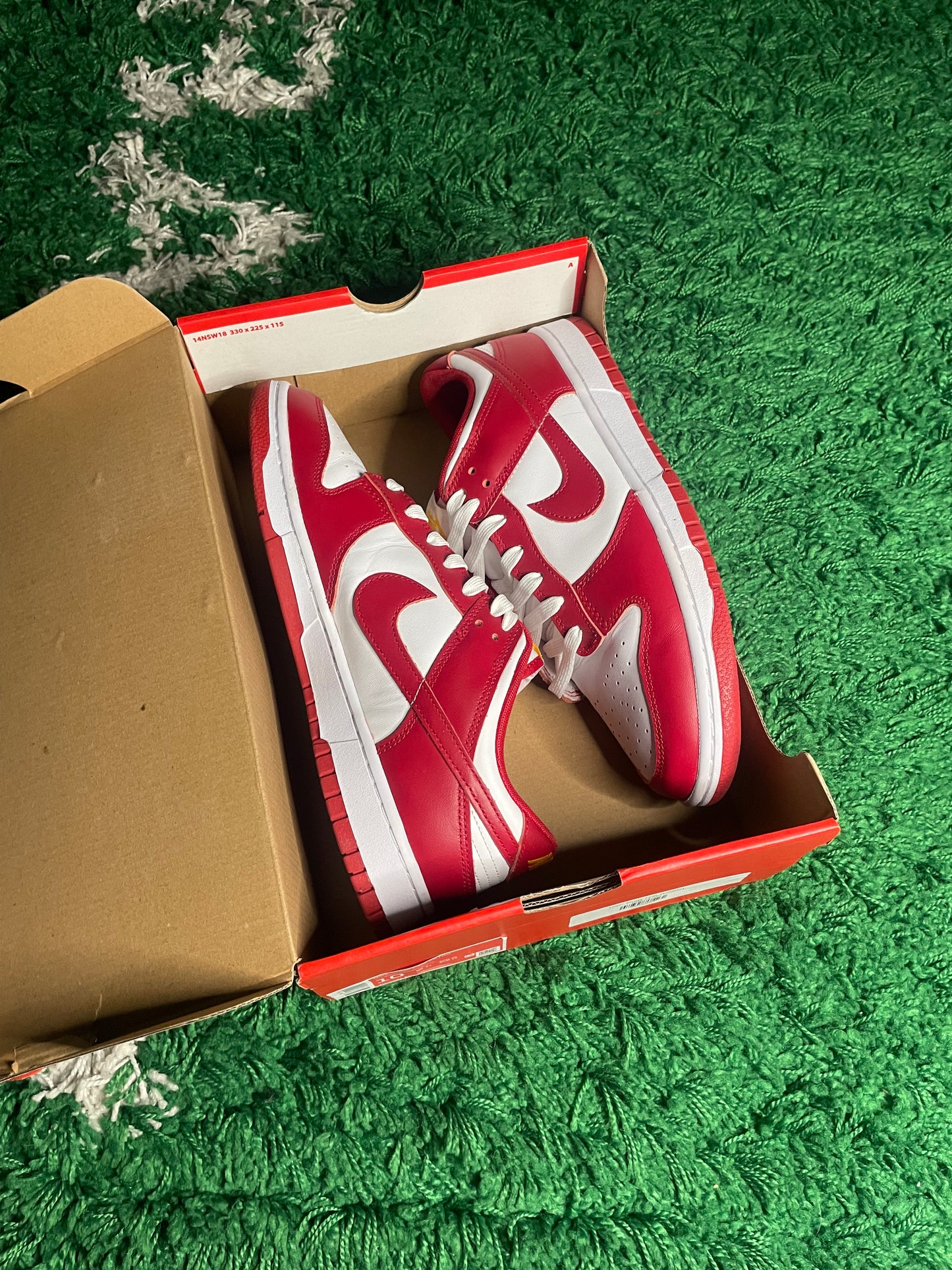 Size 10 - Nike Dunk Low Gym Red