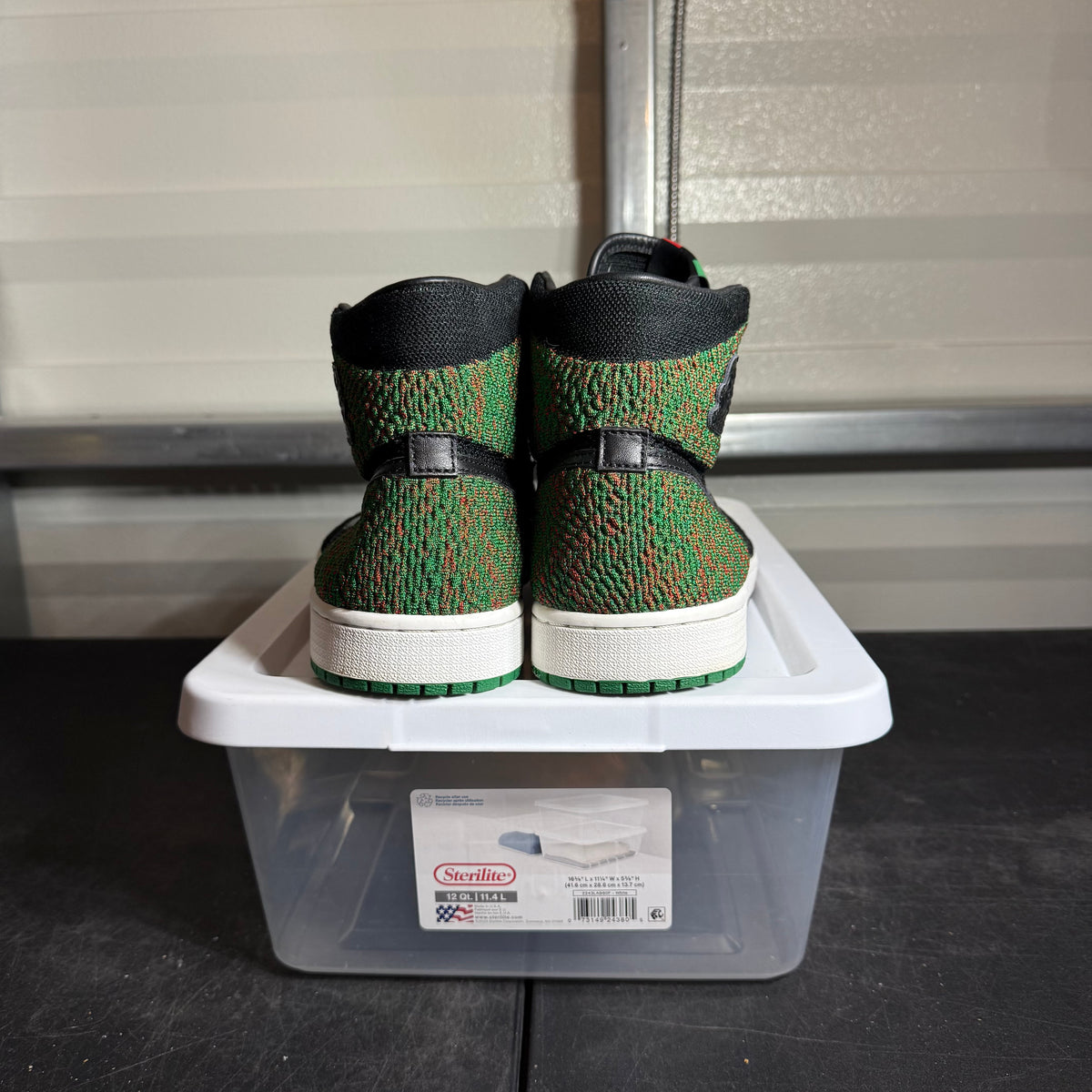 Size 12 - AJ 1 Retro Flyknit High BHM