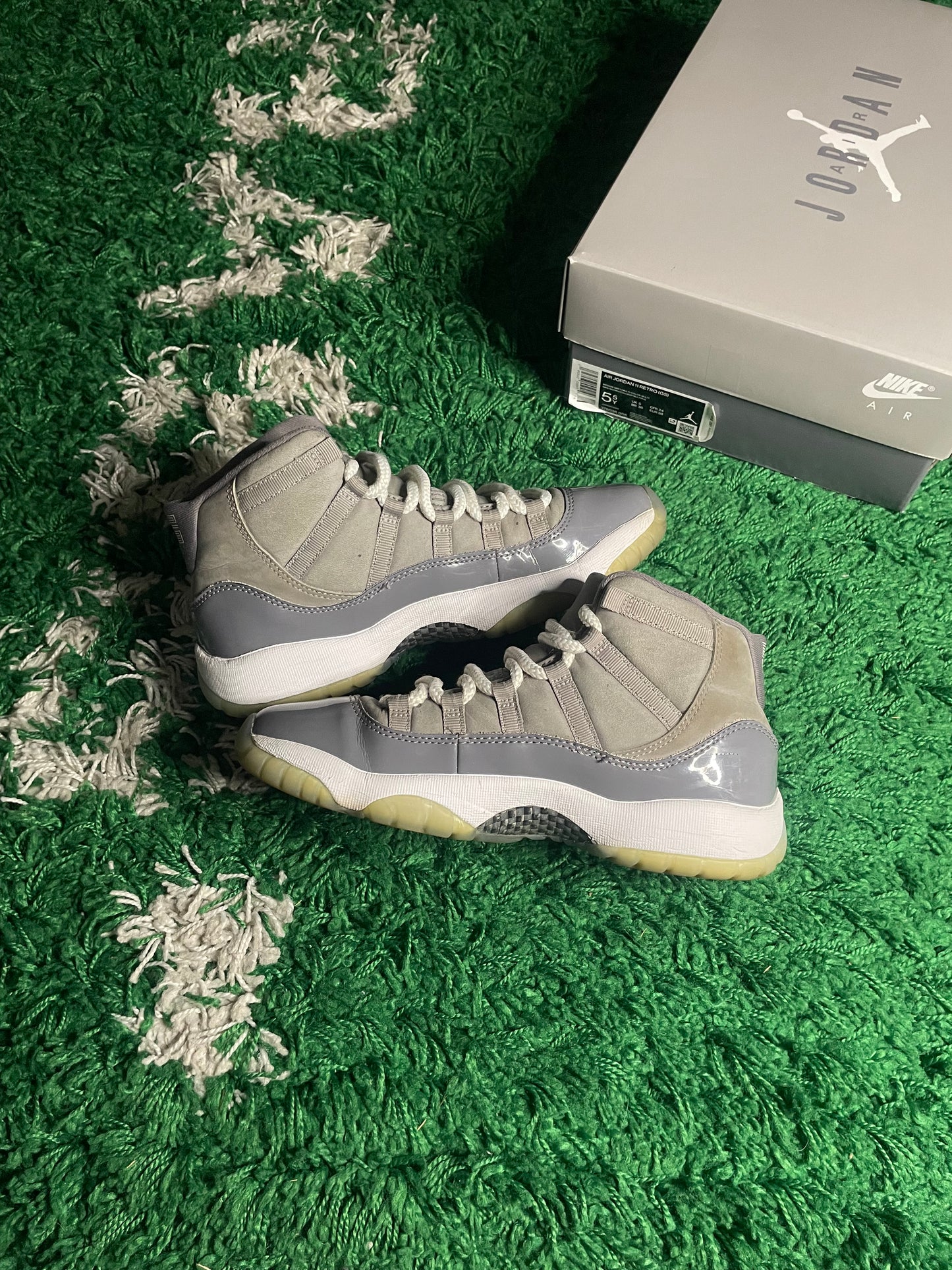 Size 5.5 - Jordan 11 Retro High Cool Grey