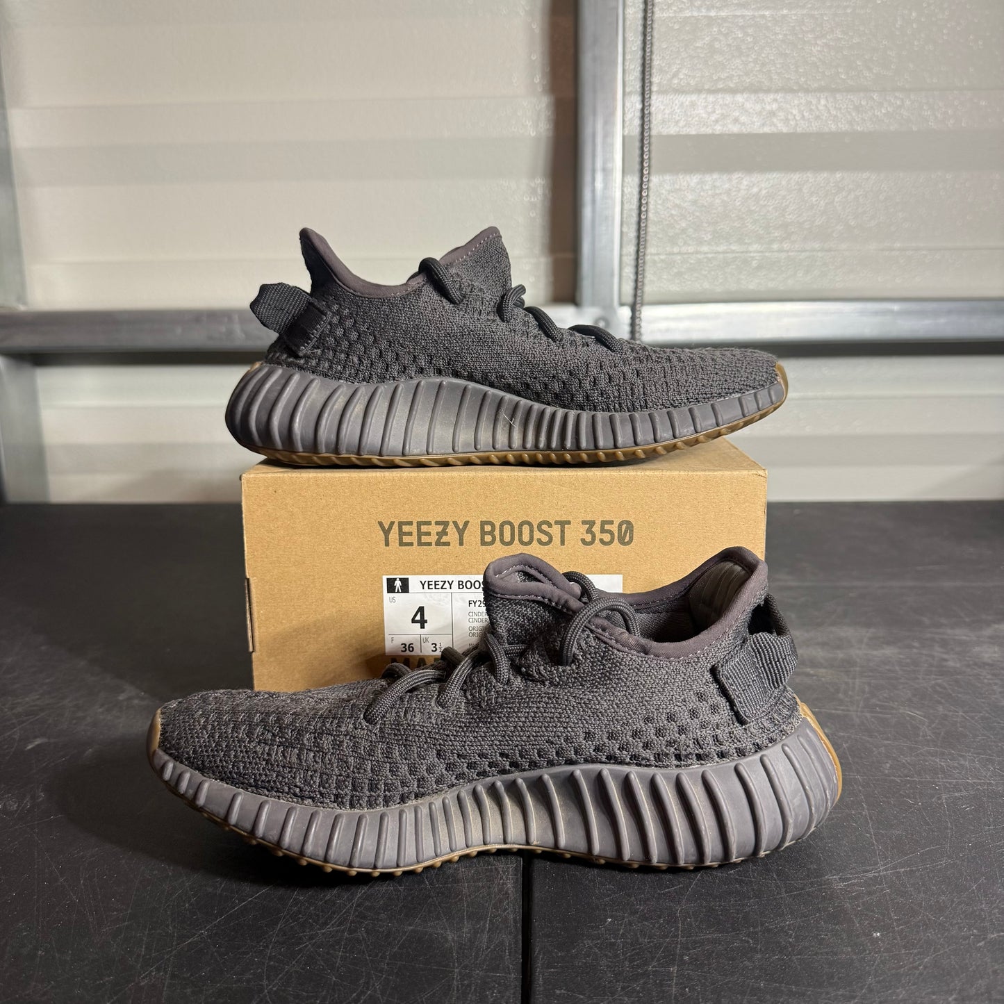 Size 4 - YZY Boost 350 Cinder