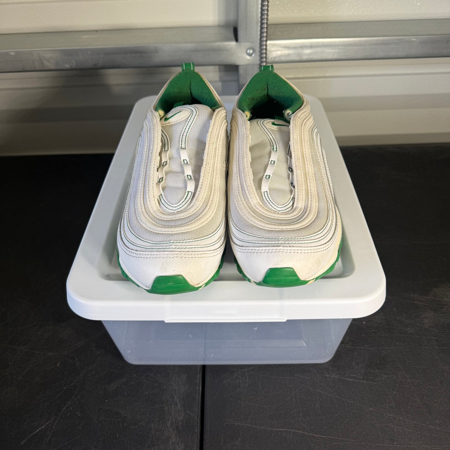 Size 8 - Air Max 97 (Green / White)
