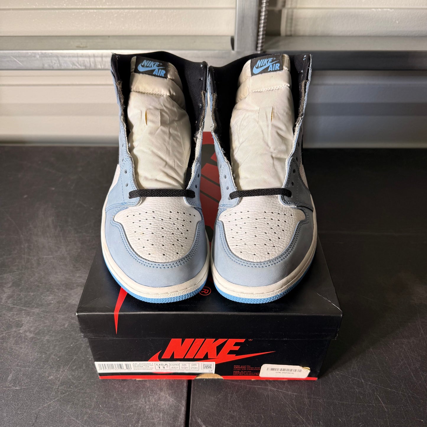 Size 11.5 - AJ 1 University Blue