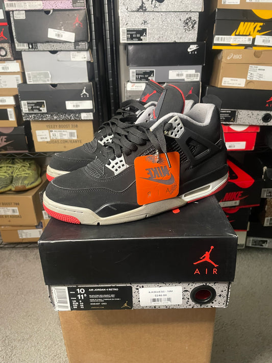 Size 10 - Jordan 4 Retro OG Mid Bred 2019