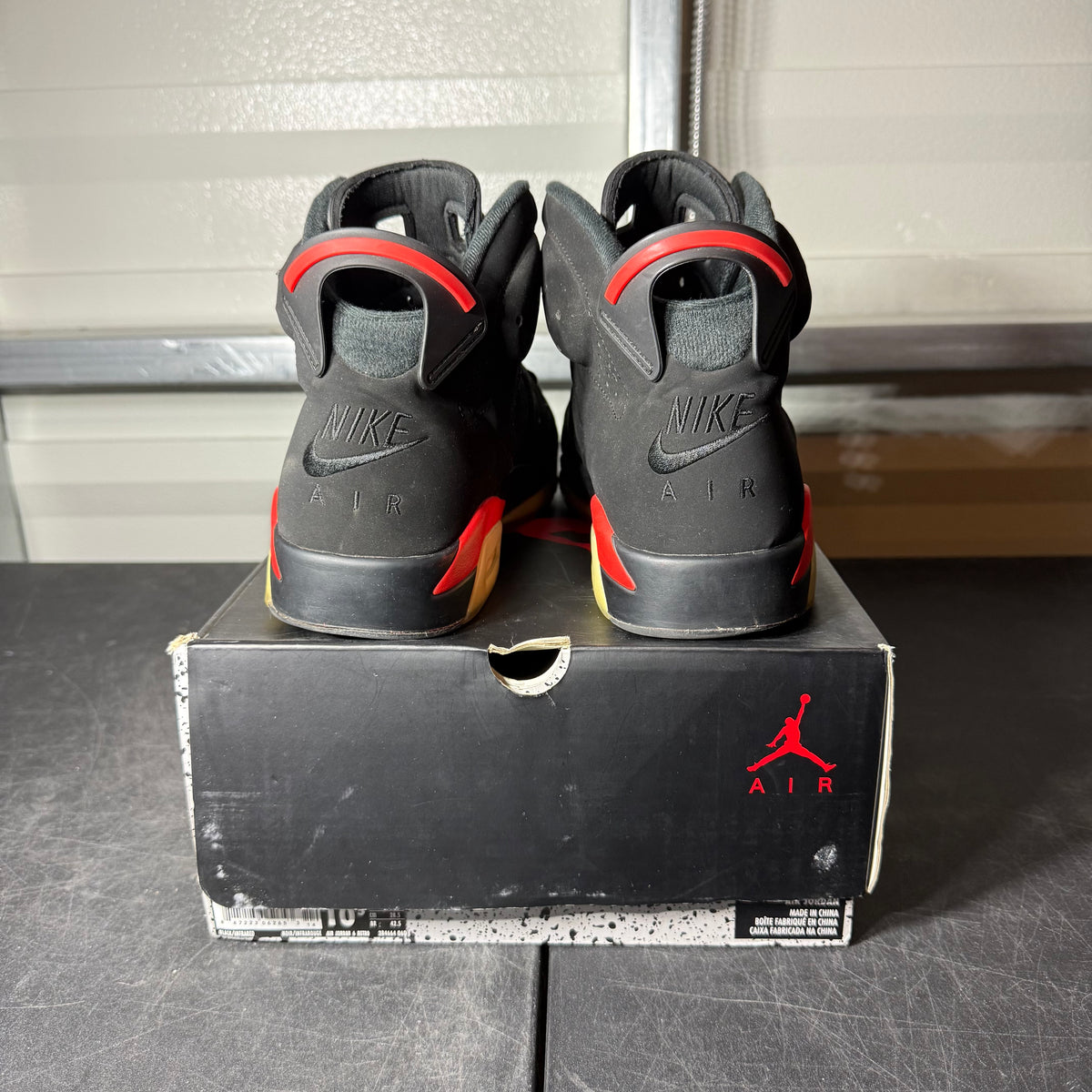 Size 10.5 - AJ 6 Black Infrared 2019 Release