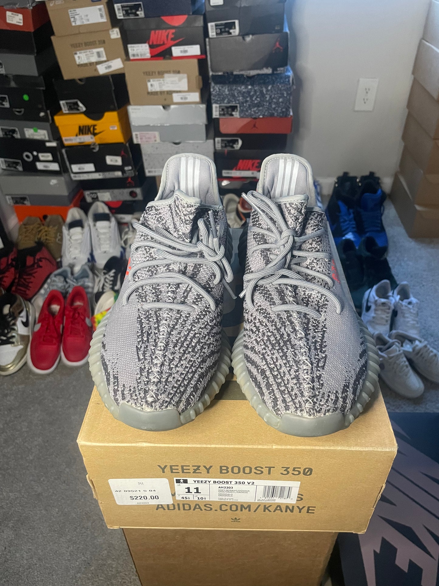 Size 11 - Yeezy 350 beluga 2.0