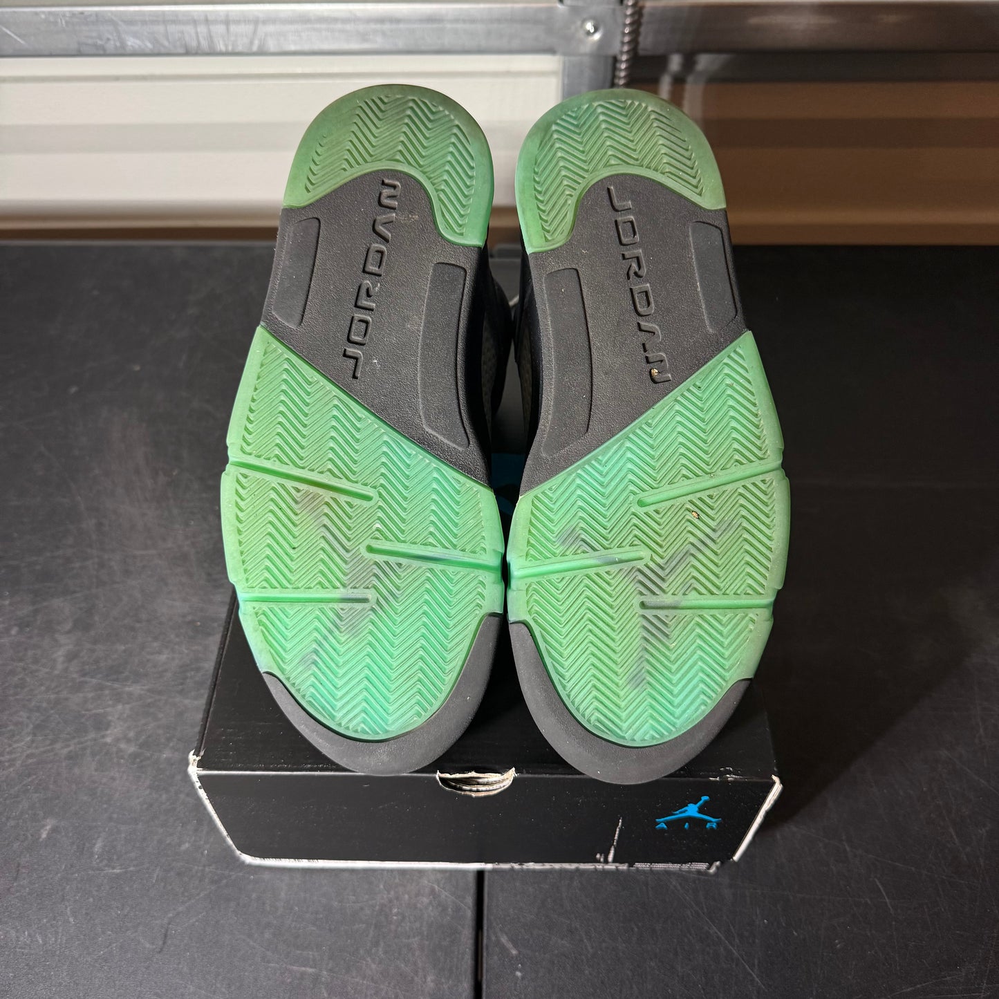 Size 8 - AJ 5 Aqua