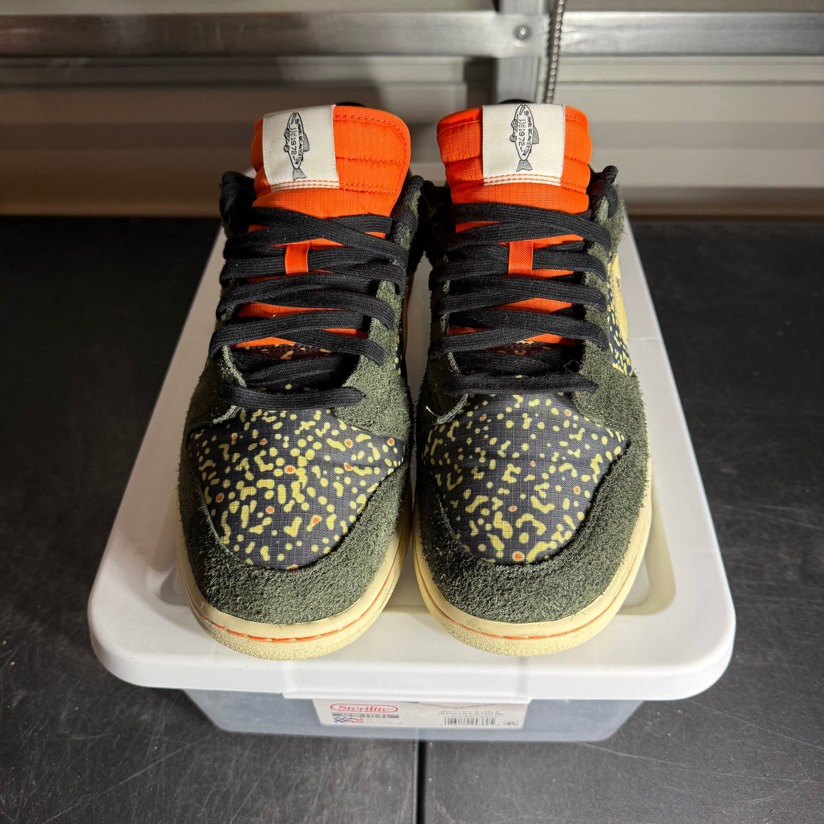 Size 12 - Nike Dunk SE Low Gone Fishing Rainbow Trout
