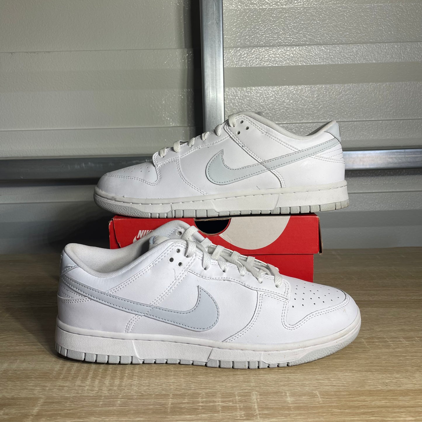 Size 11 - Dunk Low White Pure Platinum