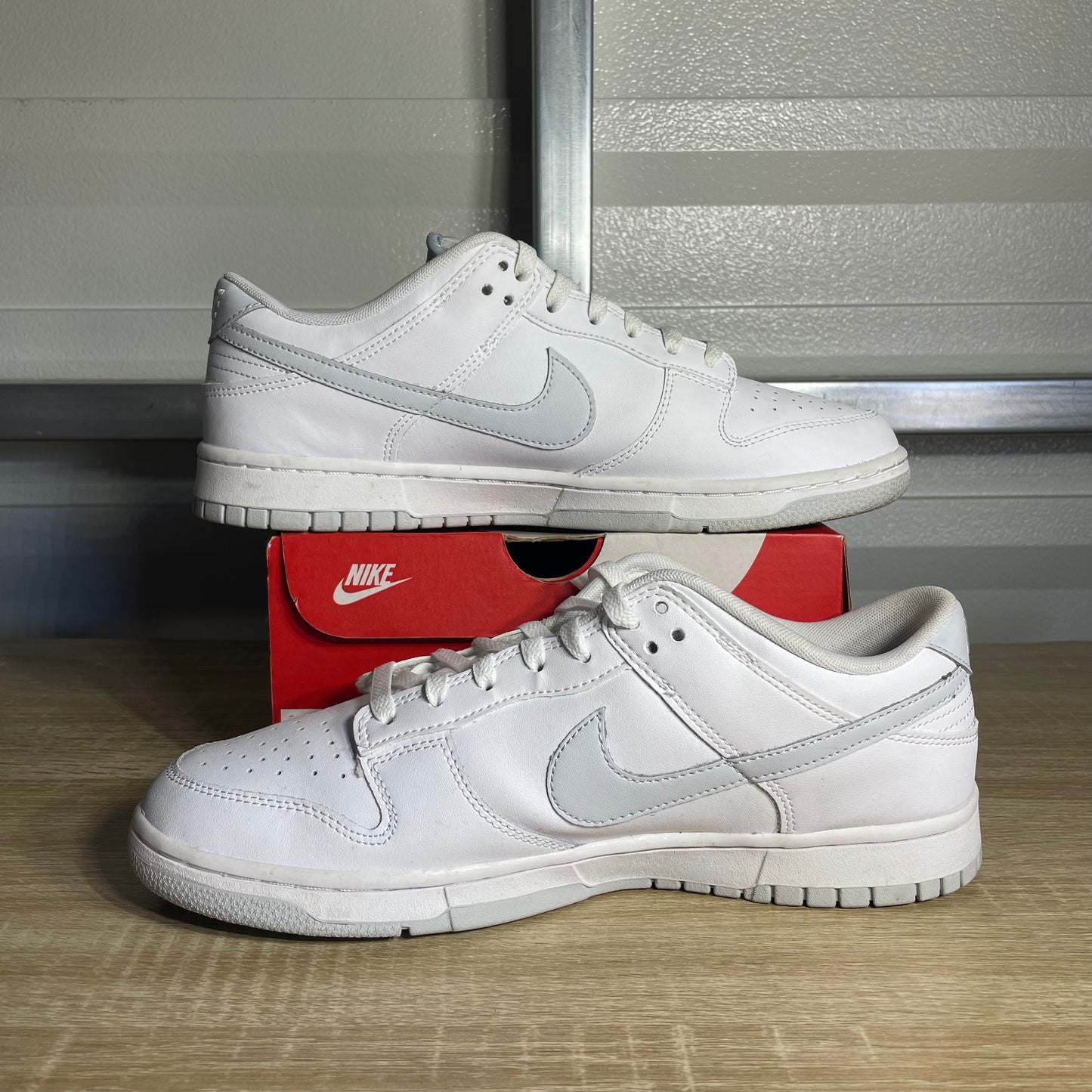 Size 11 - Dunk Low White Pure Platinum