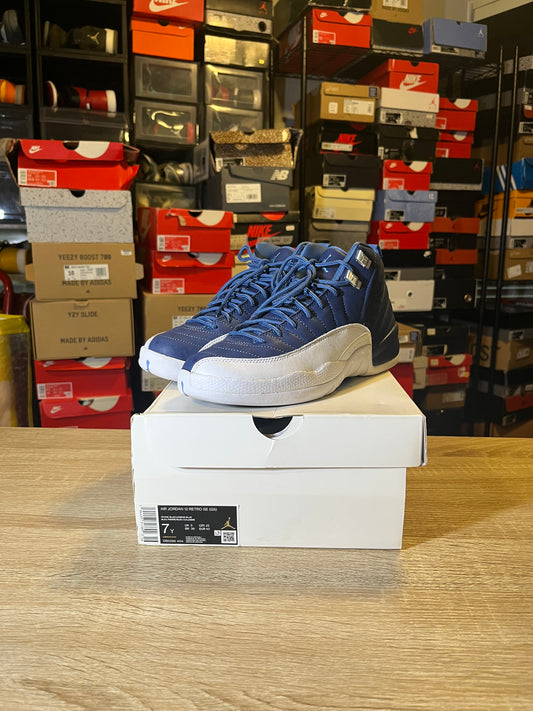 Size 7 - AJ 12 Indigo