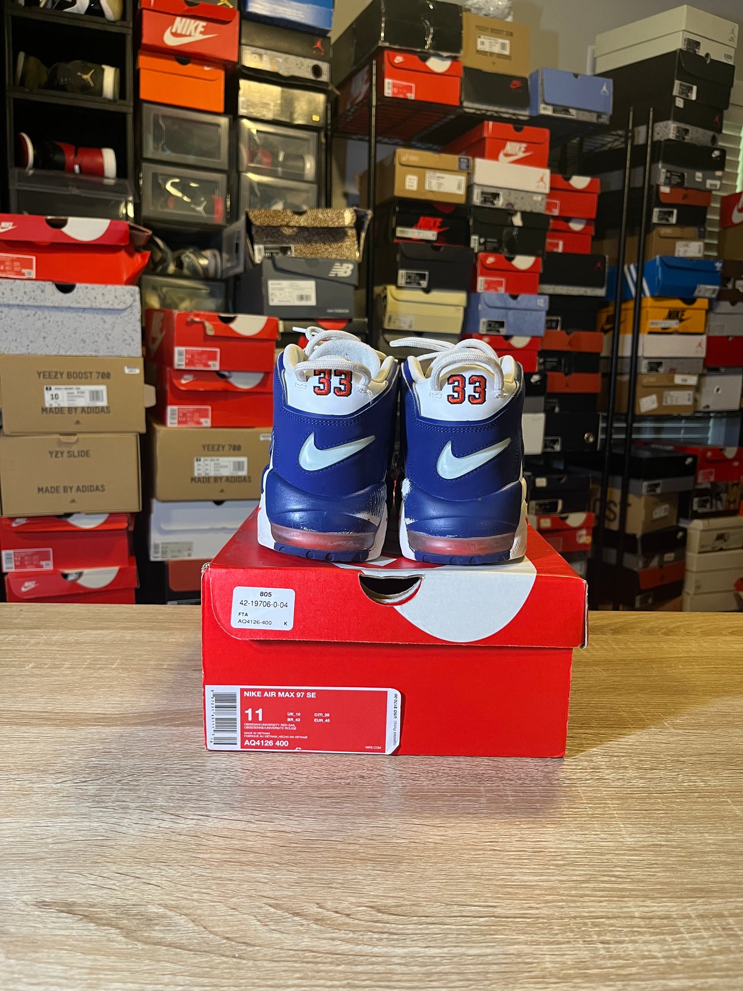 Size 10.5 - Air More Uptempo Knicks
