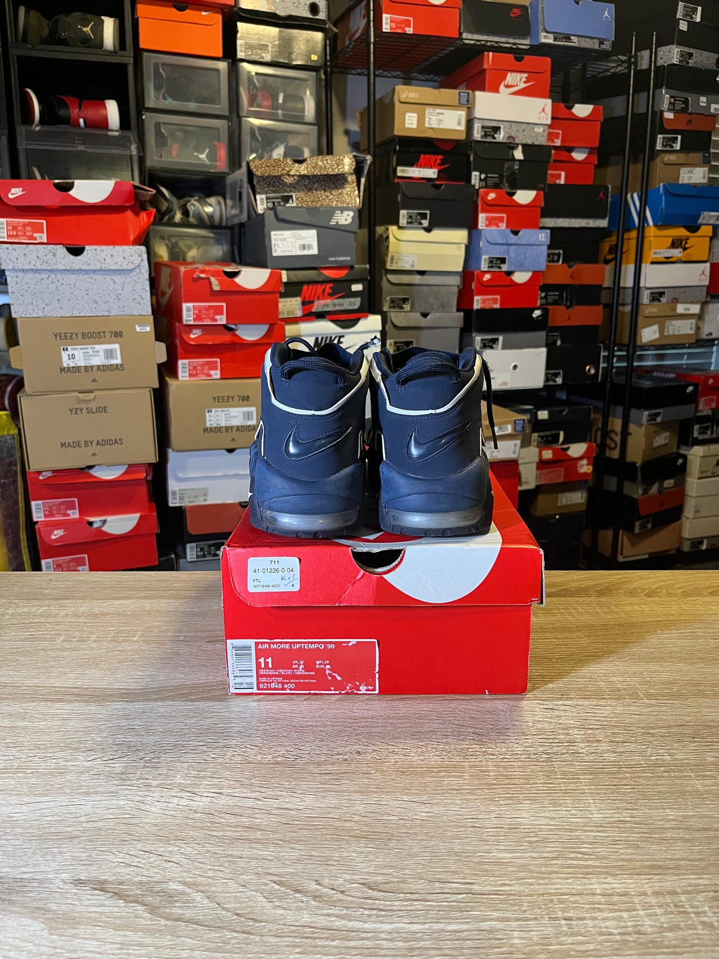 Size 11 - Air More Uptempo Obsidian