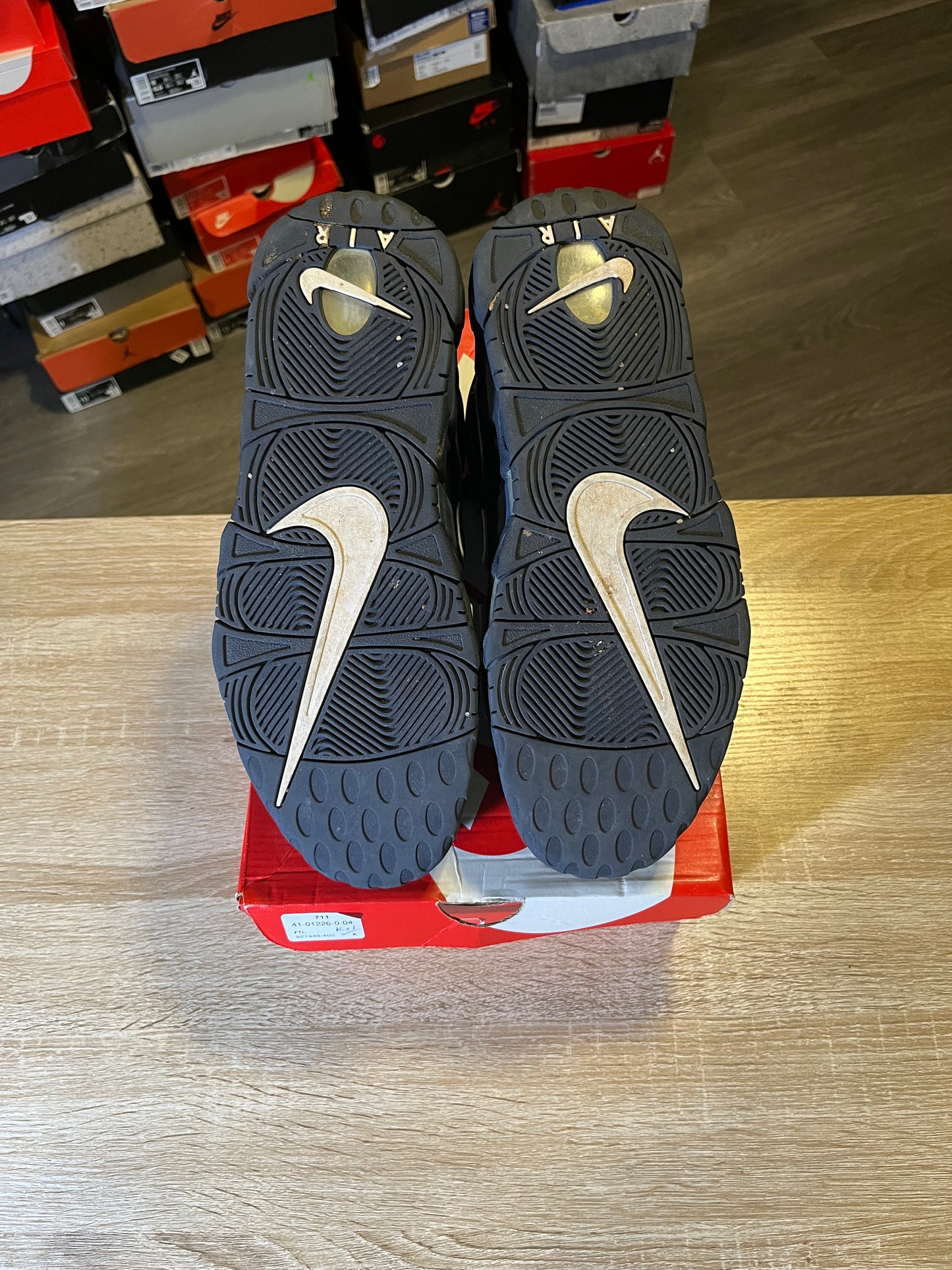 Size 11 - Air More Uptempo Obsidian