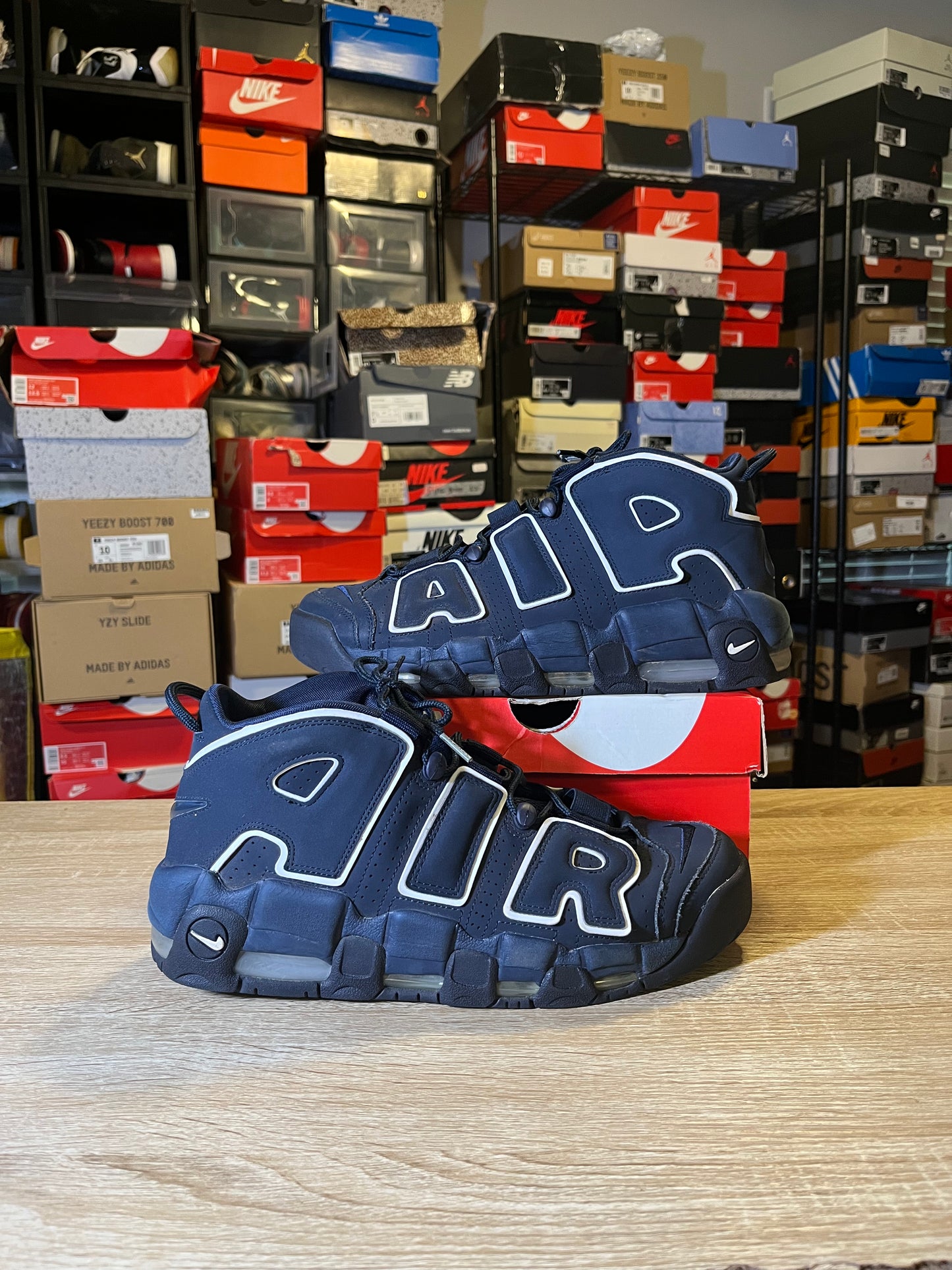 Size 11 - Air More Uptempo Obsidian