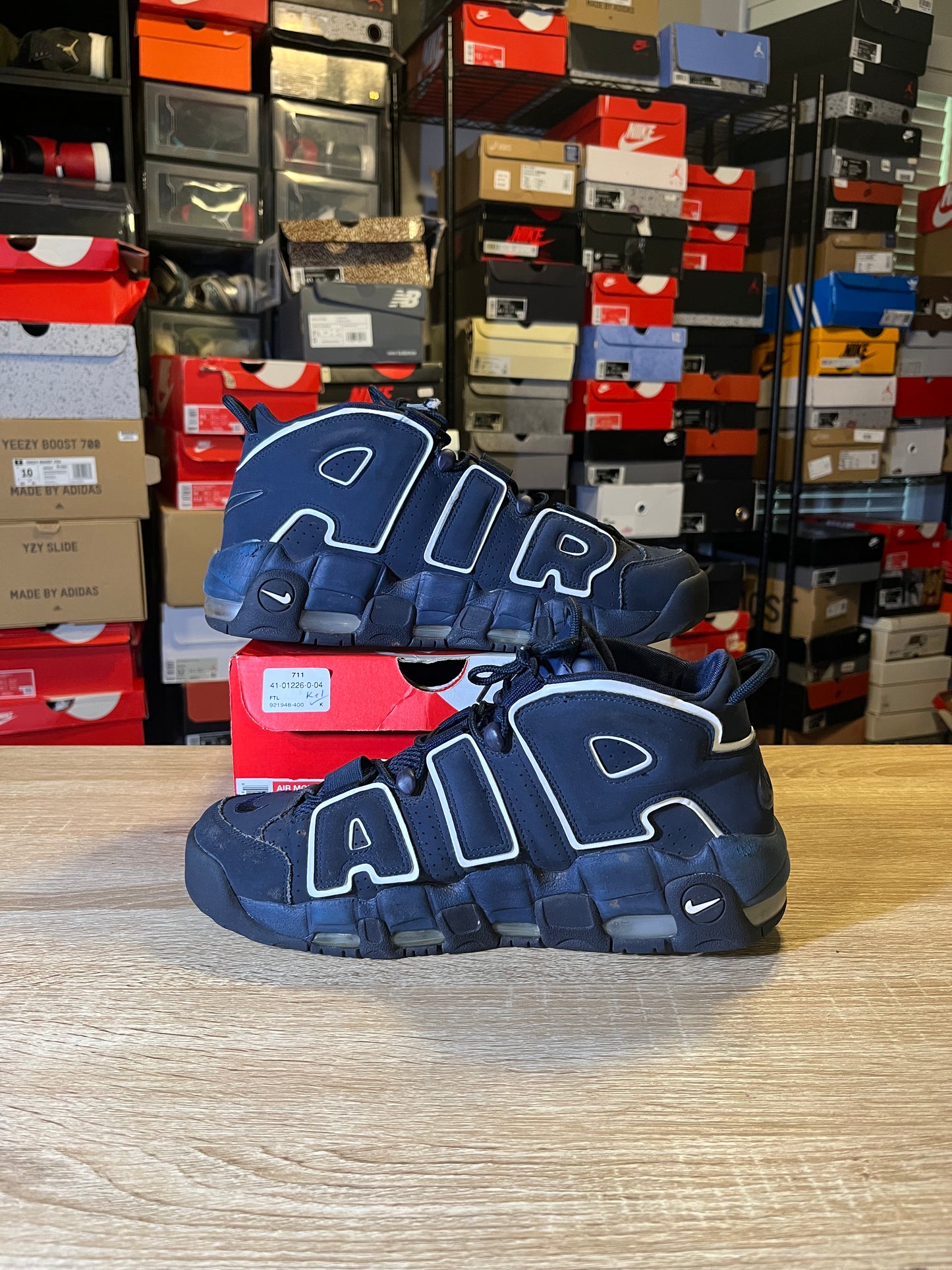 Size 11 - Air More Uptempo Obsidian