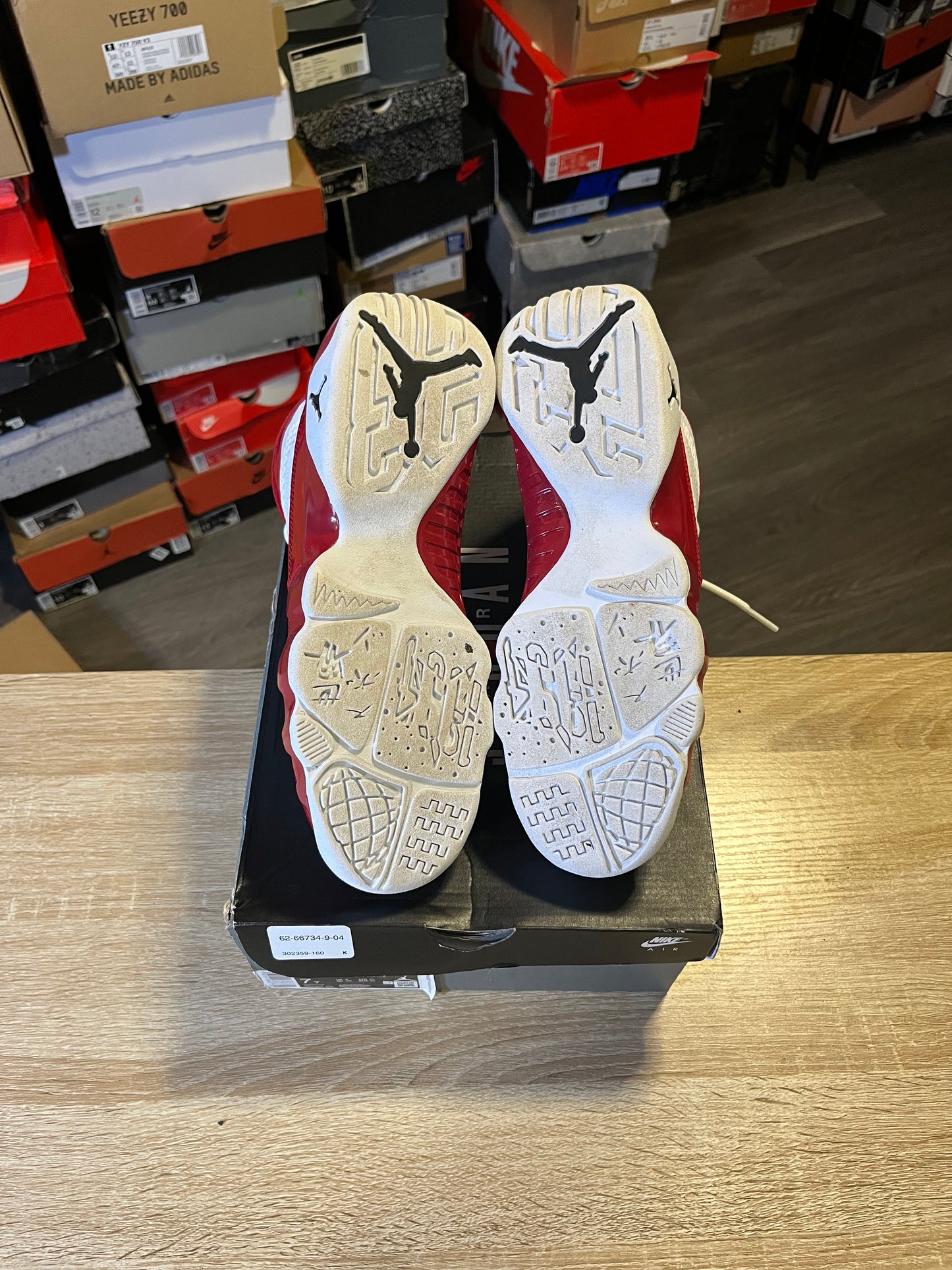 Size 7 (GS) - AJ 9 Retro Mid Gym Red